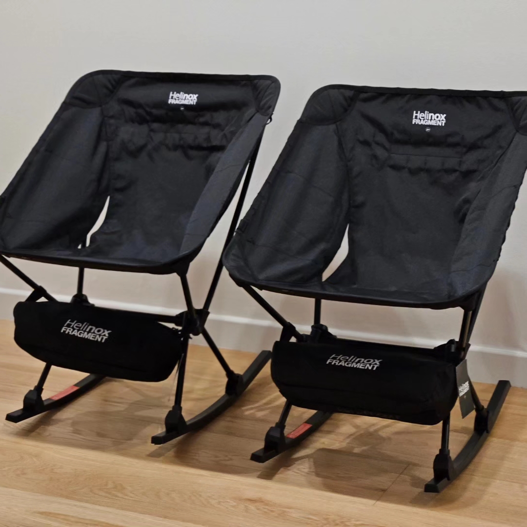 Helinox x Fragment Design Tactical Chair One Black - Tokyo Exclusive 착용 스타일 - 4