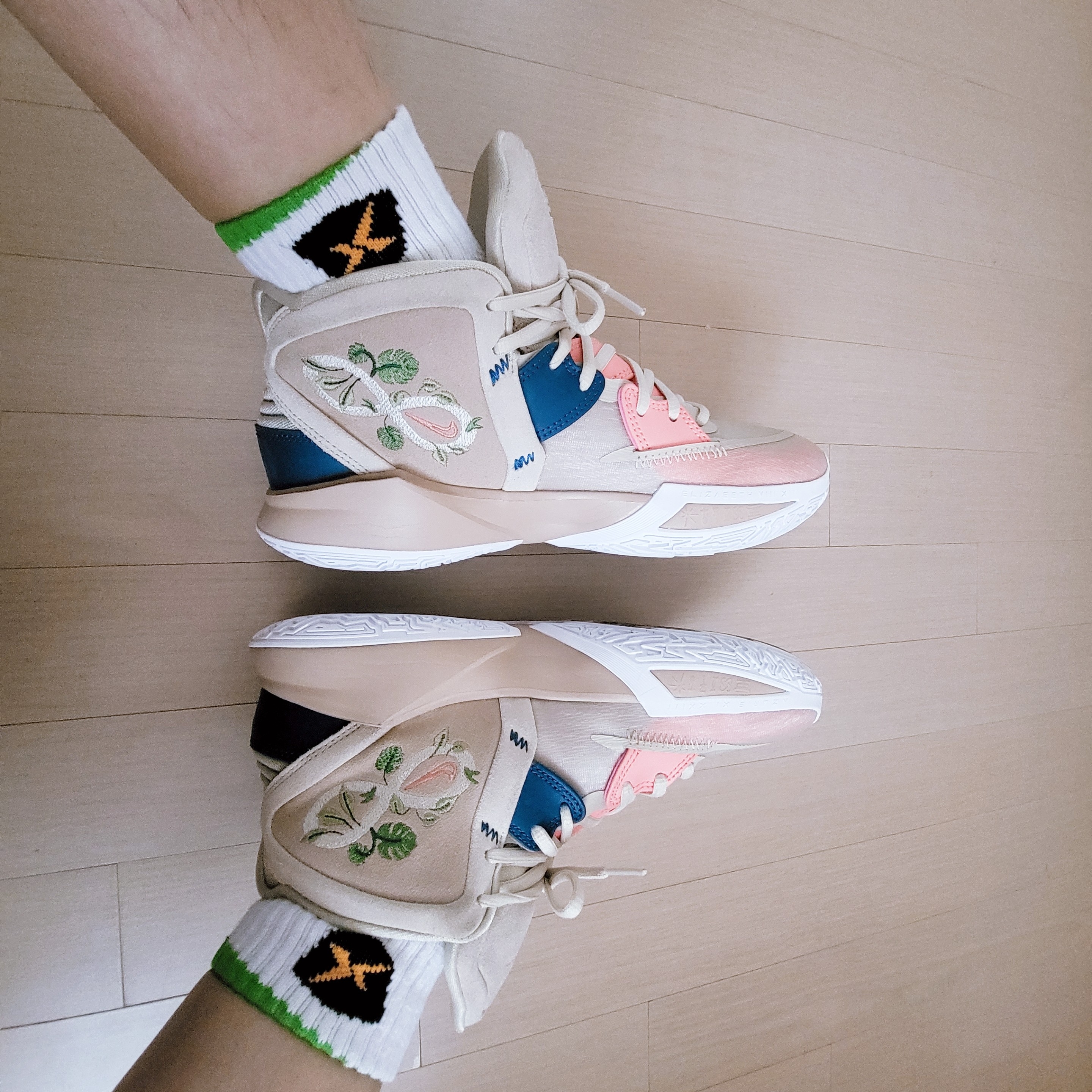 Nike Kyrie Infinity EP Mother Nature & Father Time 착용 스타일 - 1