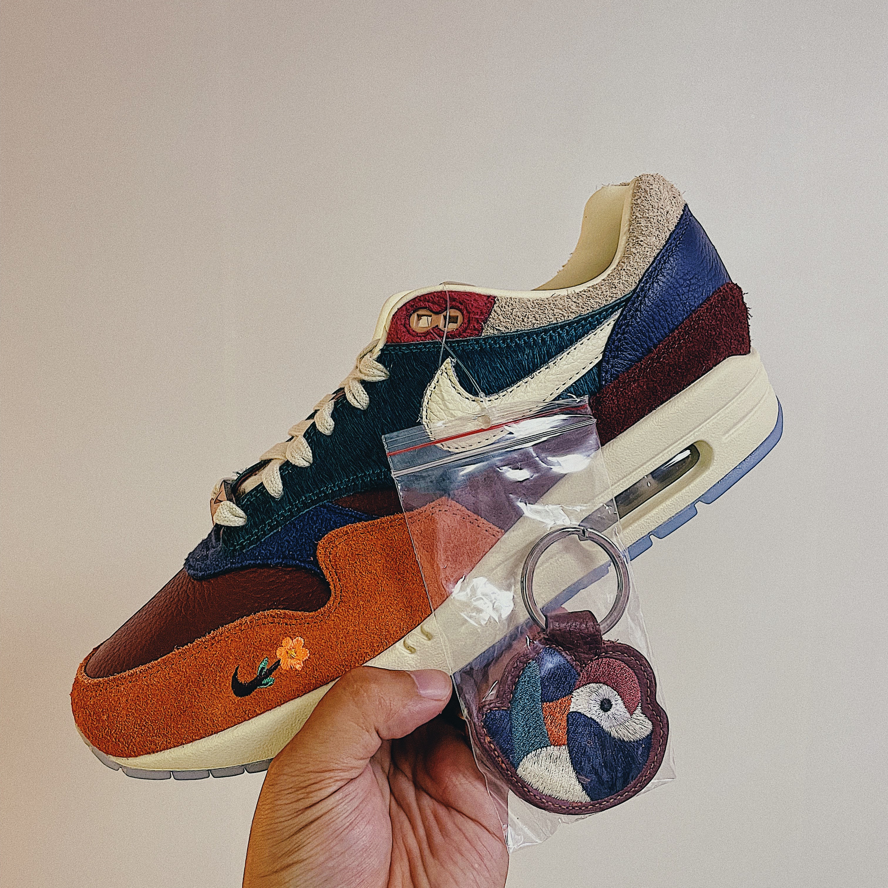 Nike x Kasina Air Max 1 SP Won-Ang Orange 착용 스타일