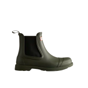 Hunter Commando Chelsea Boots Dark Olive