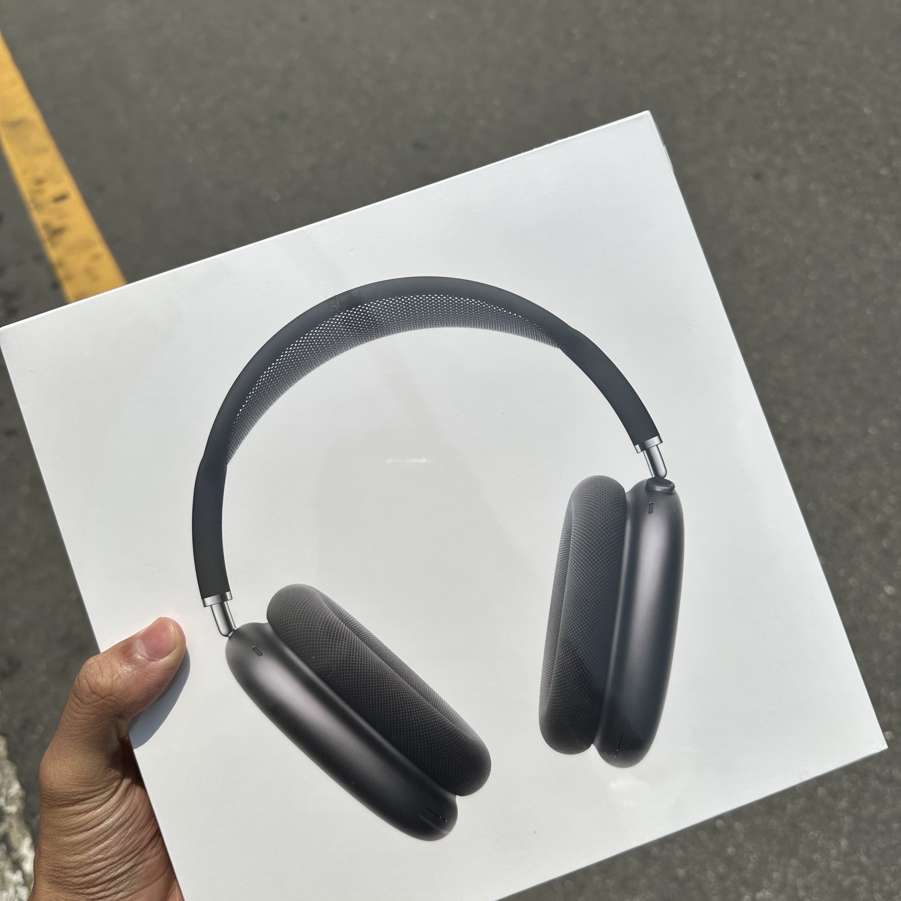 Apple AirPods Max Lightning Space Gray (Korean Ver.) 착용 스타일