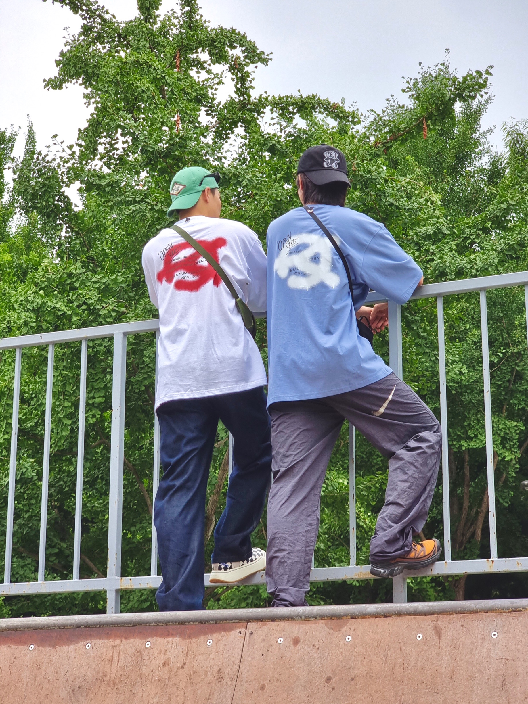 Helixclothing Missile Pants Rmx Indigo Blue, Ader Error Log; Lad Tenit Noir μ°©μ© μ€νμΌ - 3