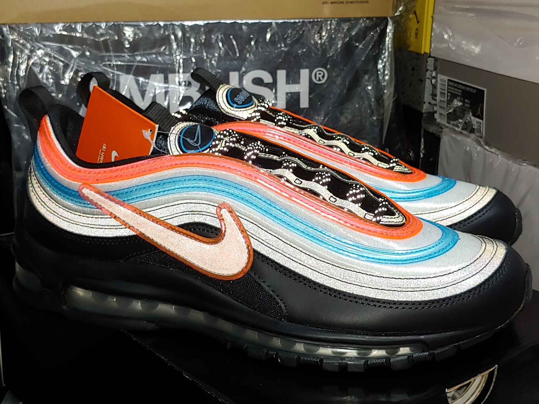 Nike Air Max 97 Neon Seoul 착용 스타일 - 1