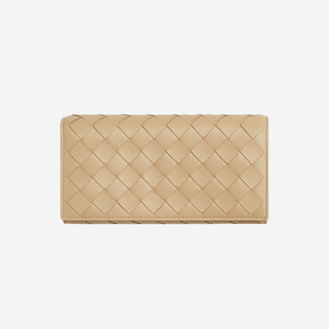 Bottega Veneta Intrecciato Large Flap Wallet Porridge 상세 이미지 1