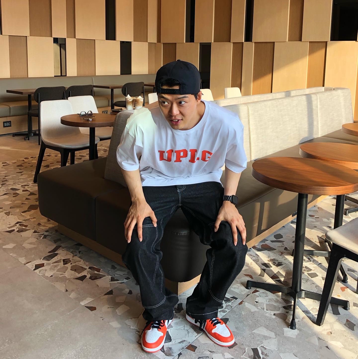 Jordan 1 Low OG Starfish 착용 스타일 - 3