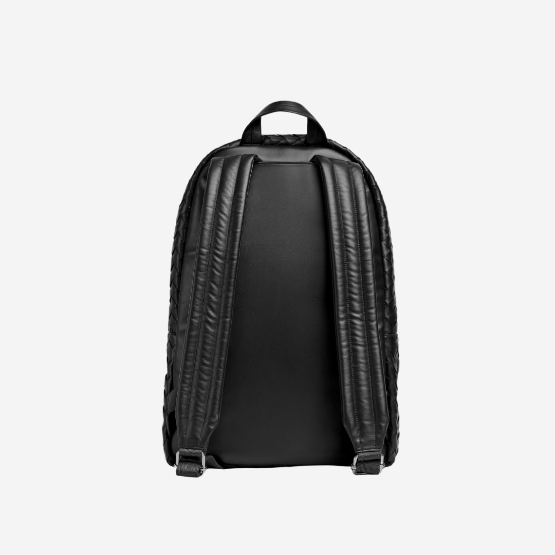 Bottega Veneta Medium Intercciato Backpack Black 상세 이미지 3