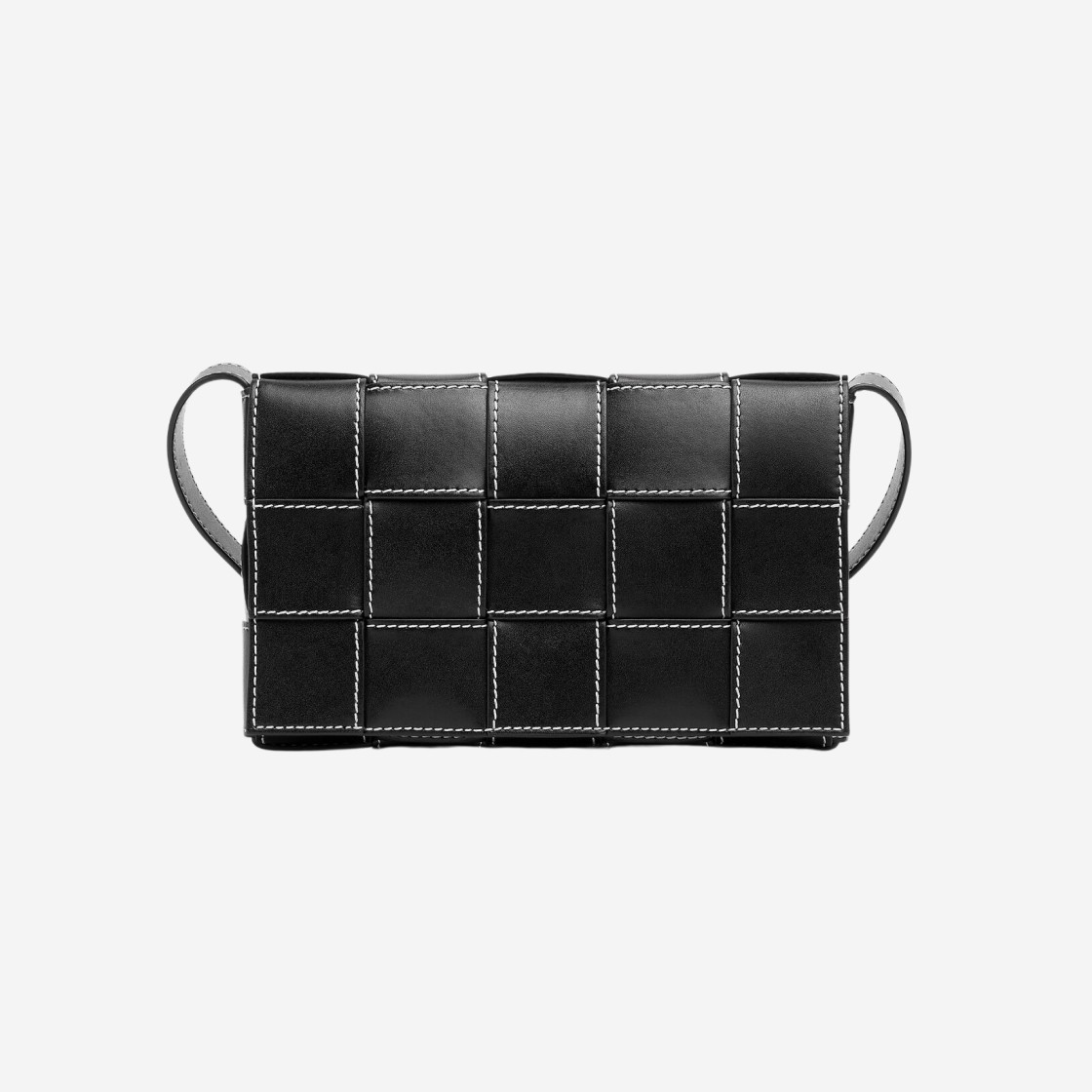 Bottega Veneta Cassette Black Natural 상세 이미지 1