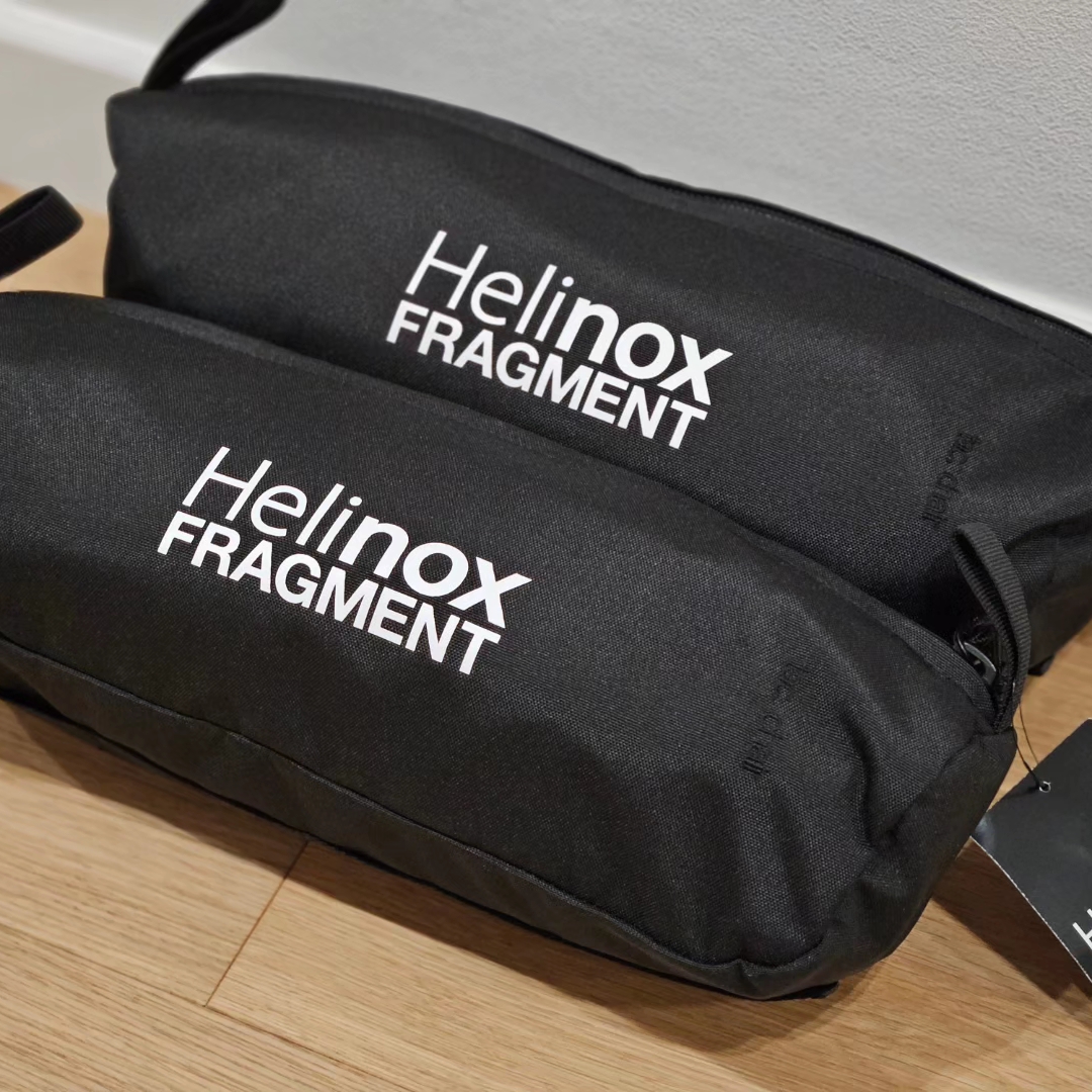 Helinox x Fragment Design Tactical Chair One Black - Tokyo Exclusive 착용 스타일 - 5