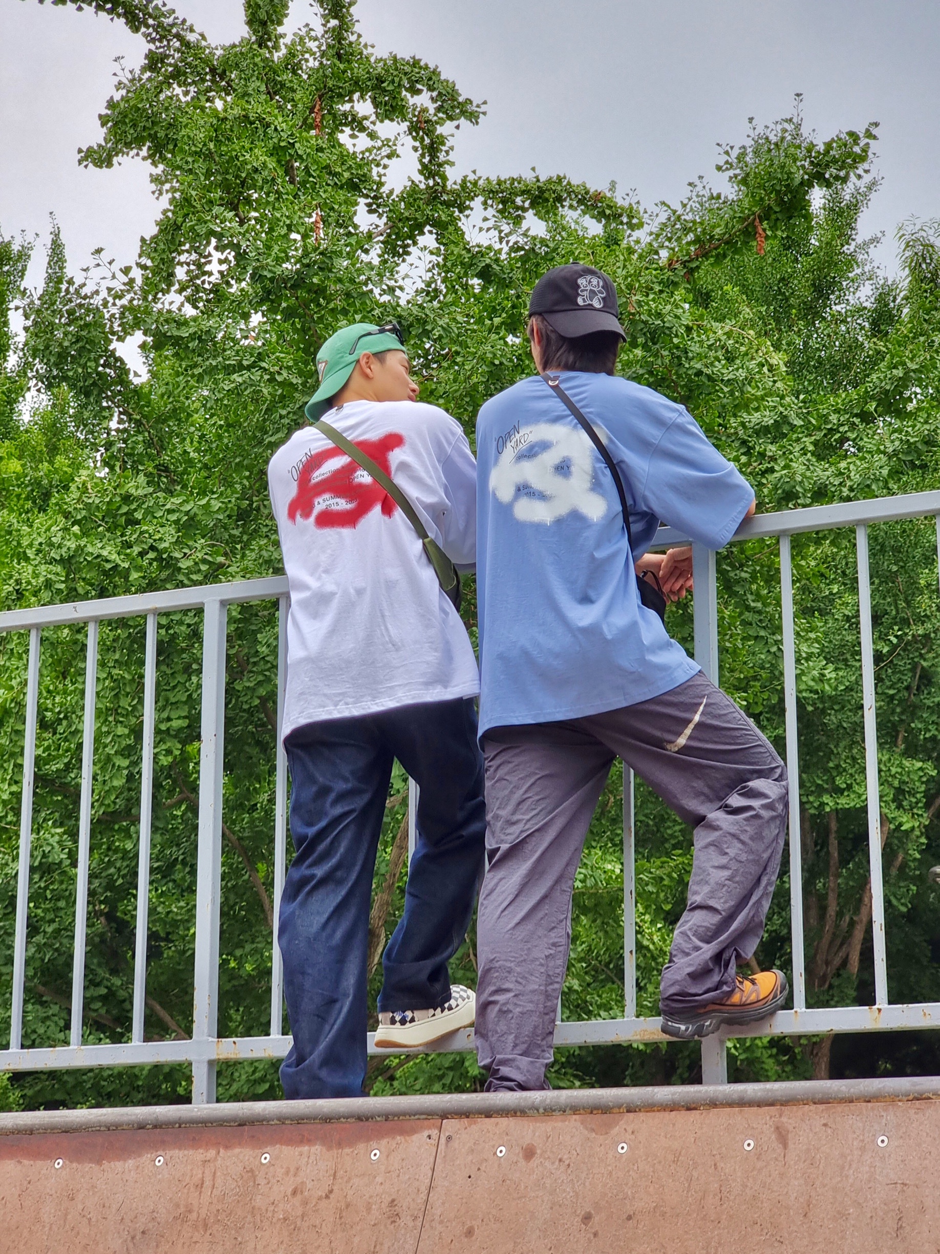 Helixclothing Missile Pants Rmx Indigo Blue, Ader Error Log; Lad Tenit Noir μ°©μ© μ€νμΌ - 2