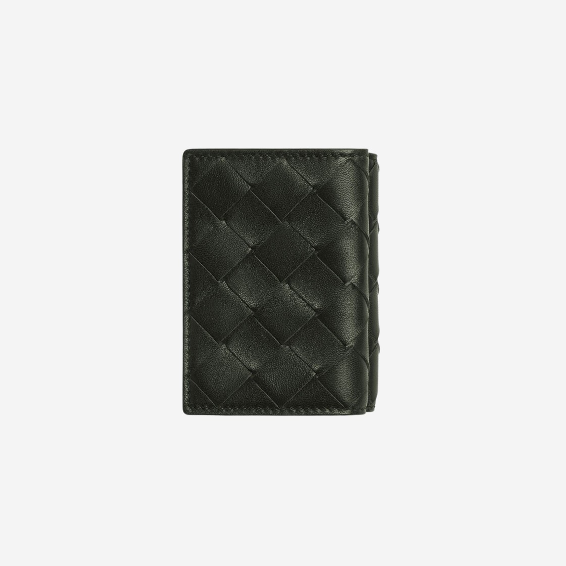 Bottega Veneta Tiny Tri-Fold Wallet Dark Green 상세 이미지 1