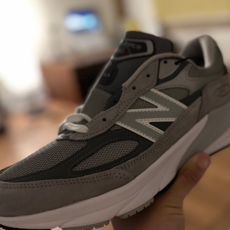 New Balance 990v6 Made in USA Grey - D Standard 착용 스타일
