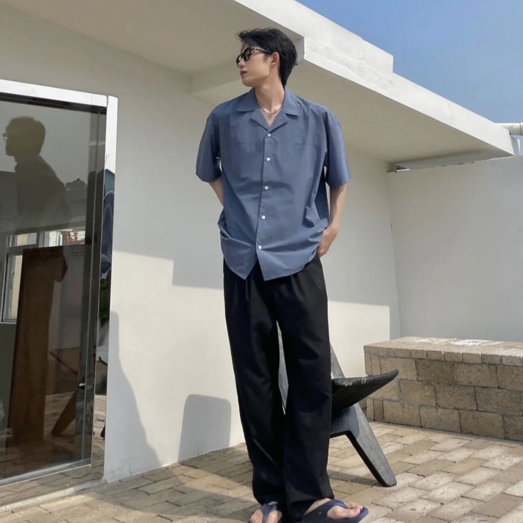 Oofos OOriginal Navy 착용 스타일
