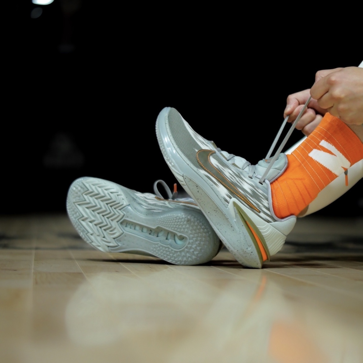 Nike x Devin Booker Air Zoom GT Cut 2 Mica Green 착용 스타일