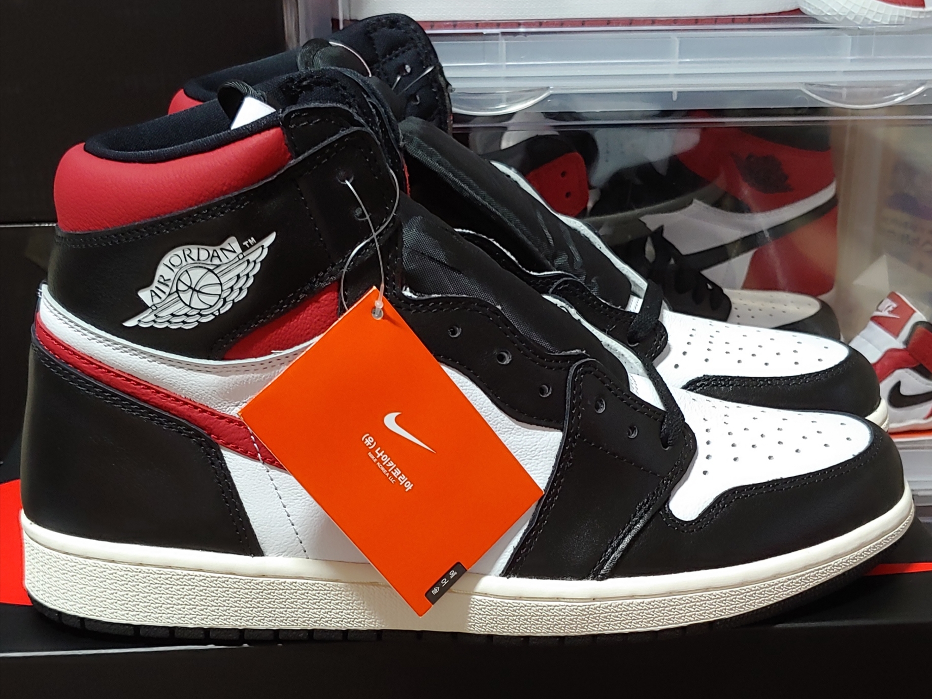 Jordan 1 Retro High OG Gym Red 착용 스타일 - 1