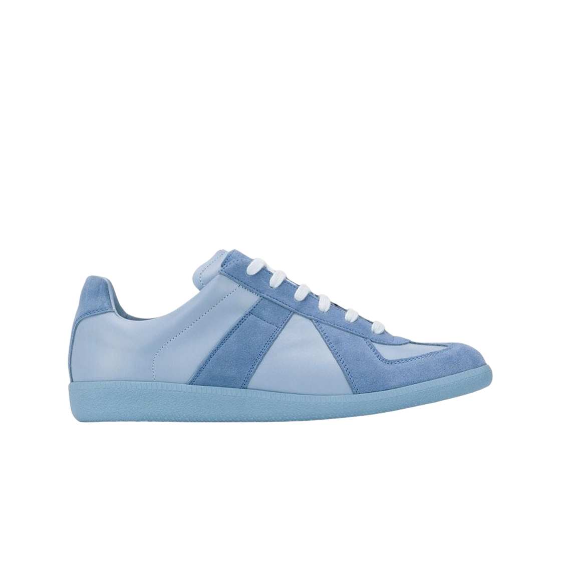 메종 마르지엘라 카프스킨 레플리카 스니커즈 블루 포그(Maison Margiela Calfskin Replica Sneakers Blue Fog)