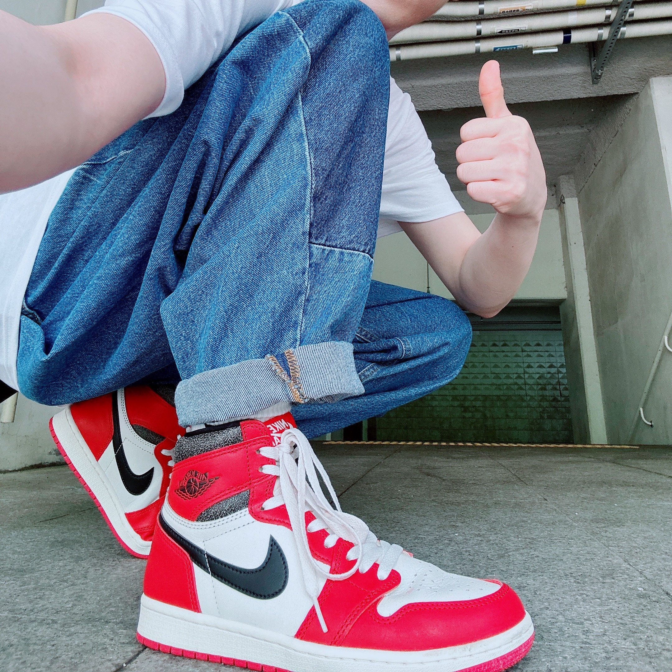 Jordan 1 Retro High OG Chicago 2022 착용 스타일 - 1