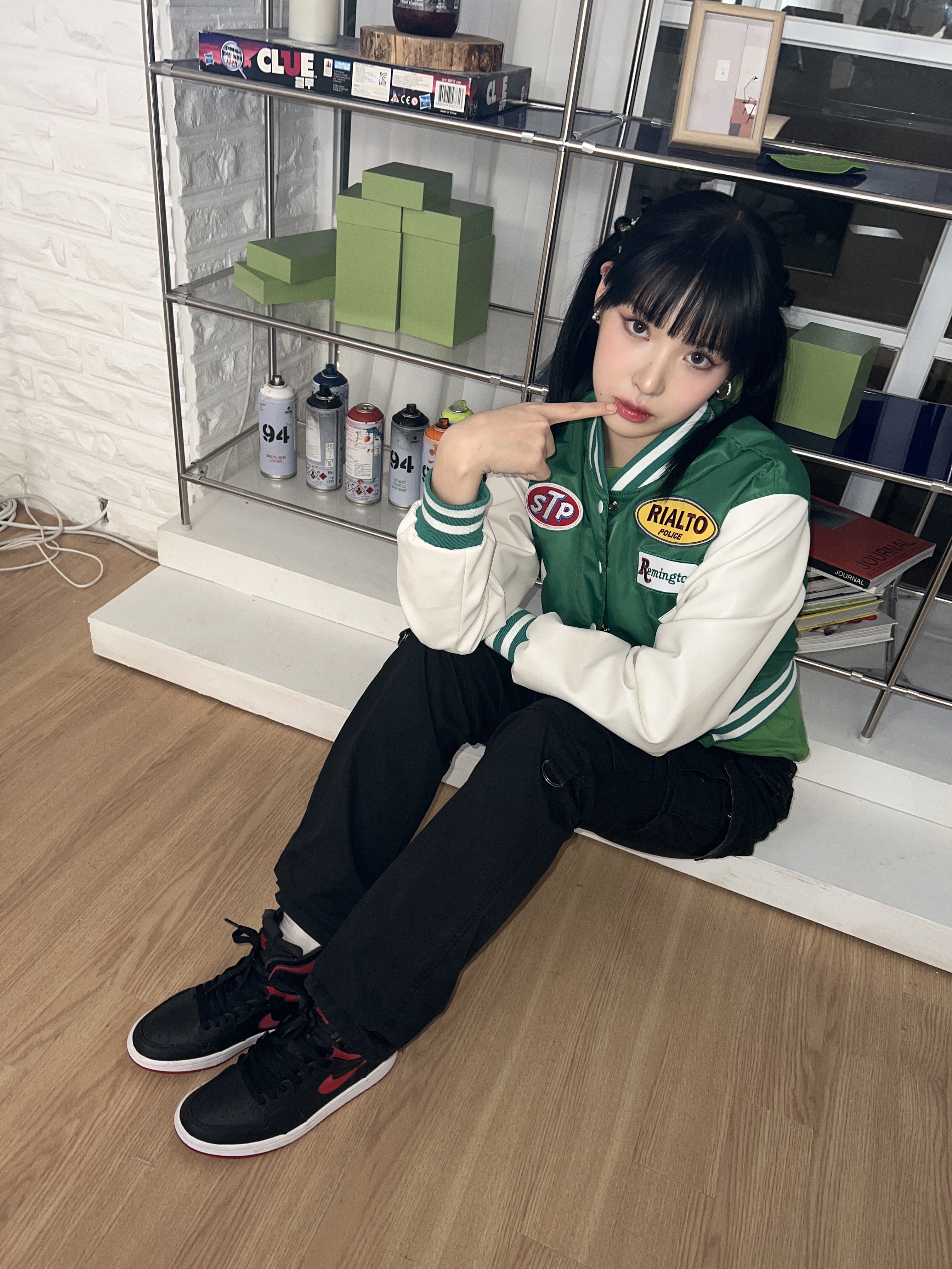(W) Jordan 1 Zoom Air CMFT Bred 착용 스타일 - 2