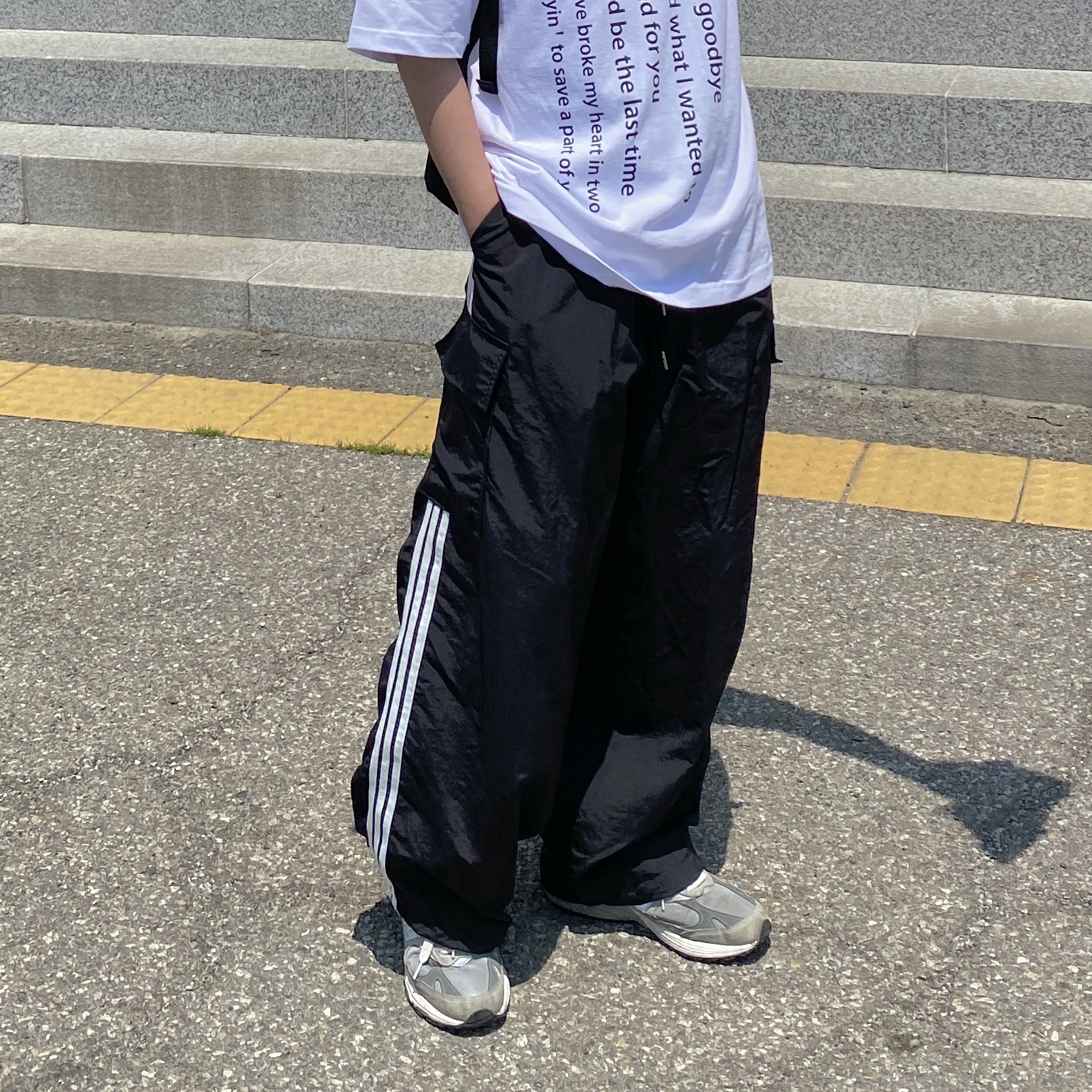 Sansan Gear Ball Cap Black - 23SS, Nike Air Force 1 '07 Low White 착용 스타일 - 4