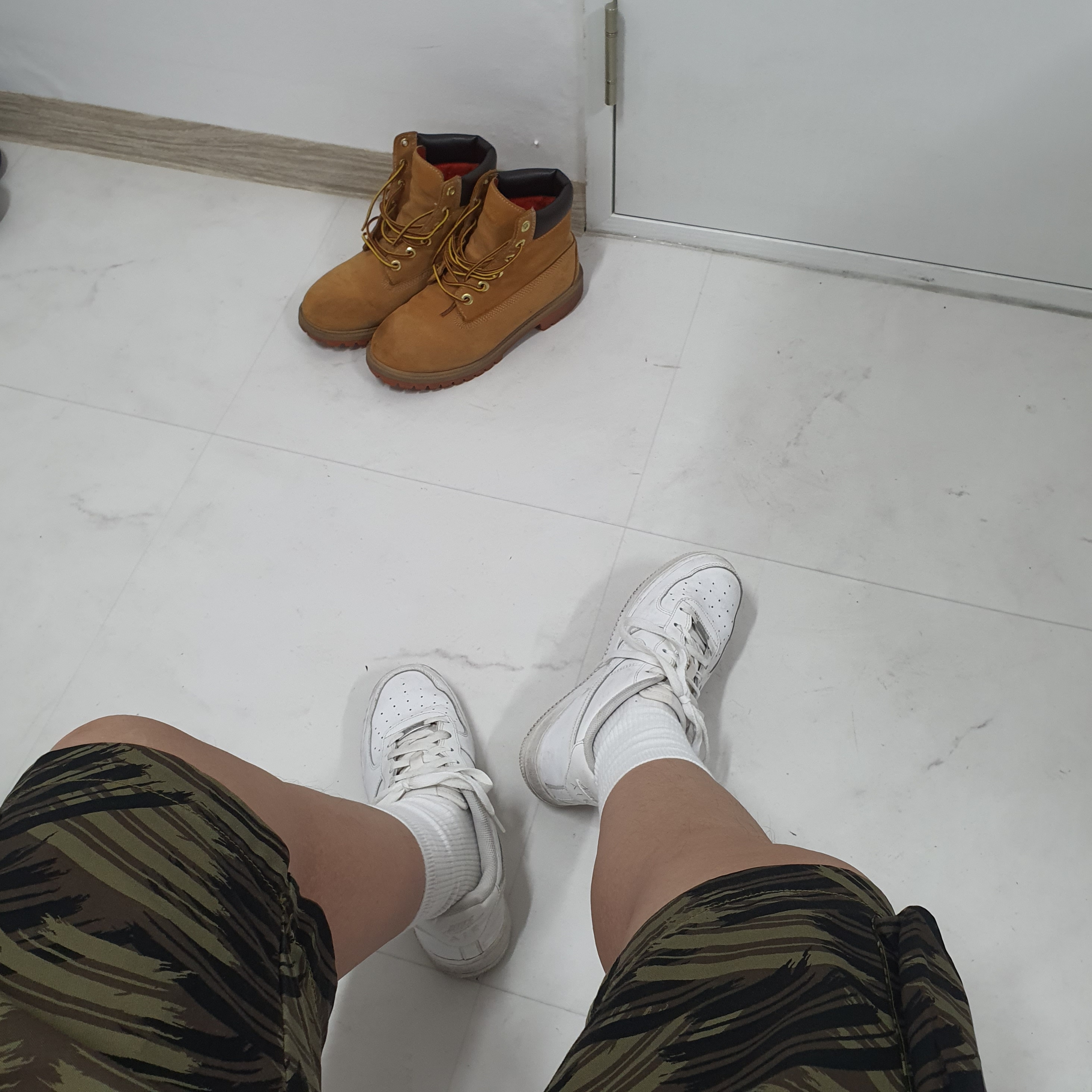 Nike Air Force 1 '07 Low White 착용 스타일
