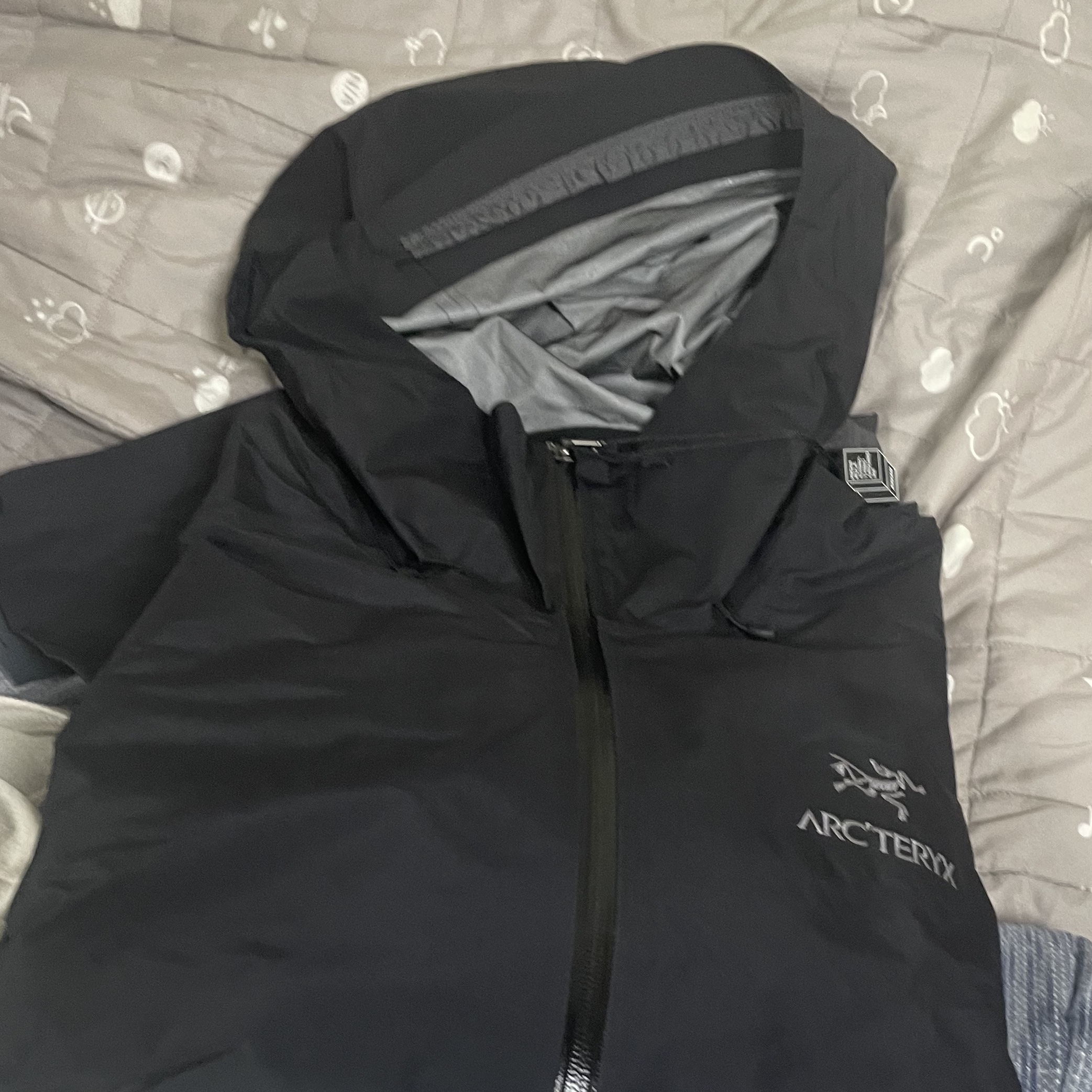 Arc'teryx Beta LT Jacket Black 착용 스타일