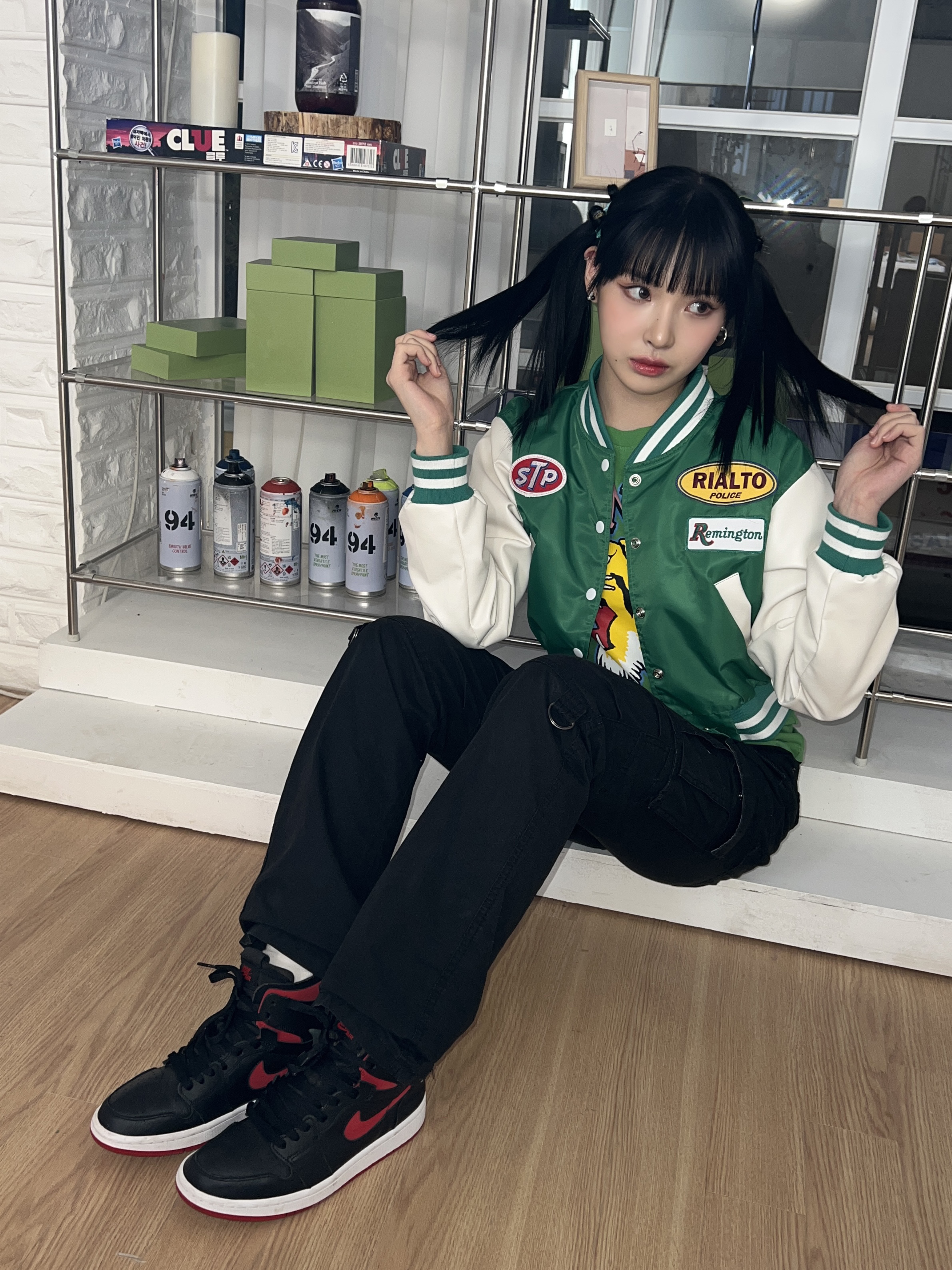 (W) Jordan 1 Zoom Air CMFT Bred 착용 스타일 - 1