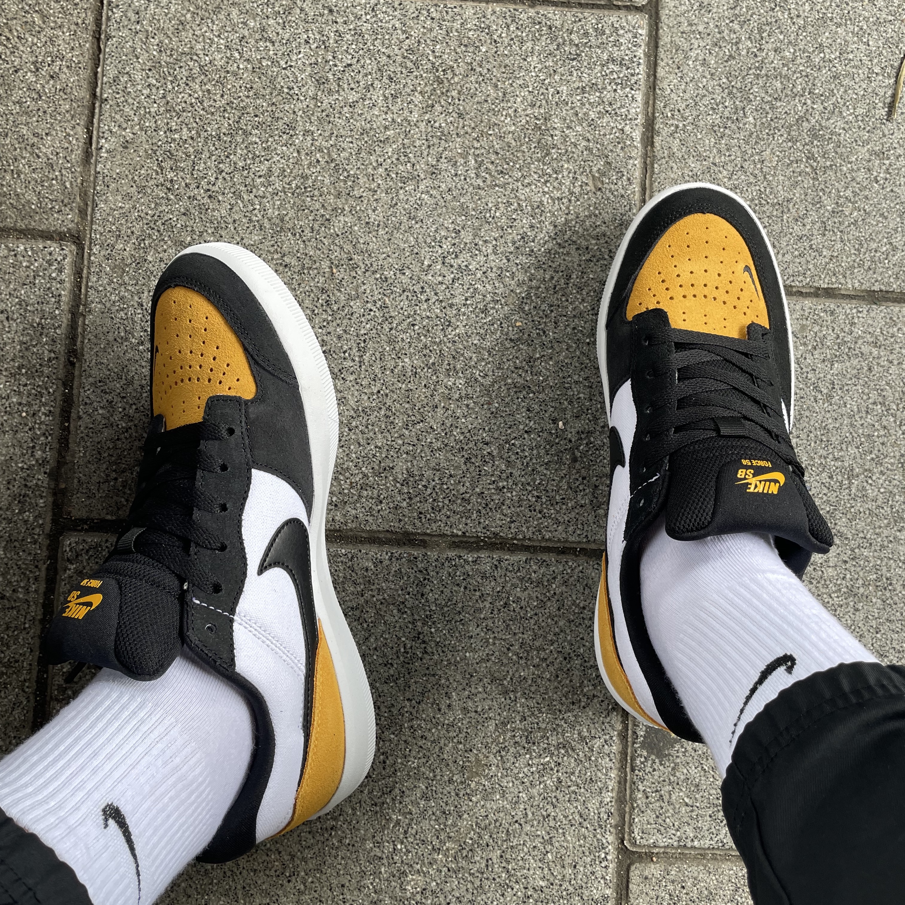 Nike SB Force 58 Concord Team Orange 착용 스타일 - 2