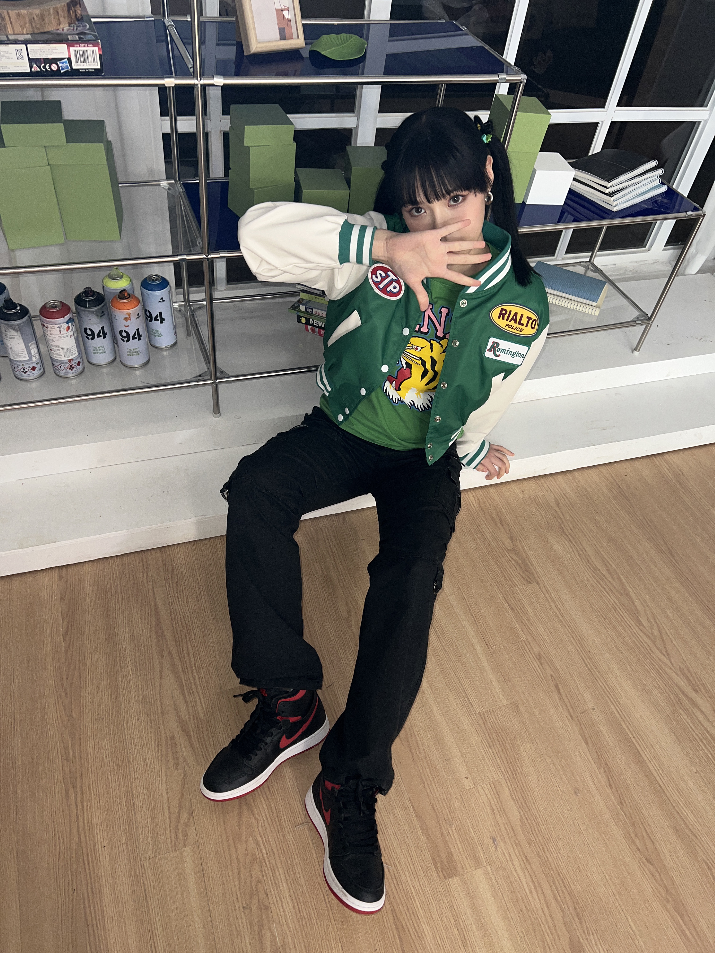 (W) Jordan 1 Zoom Air CMFT Bred 착용 스타일 - 3