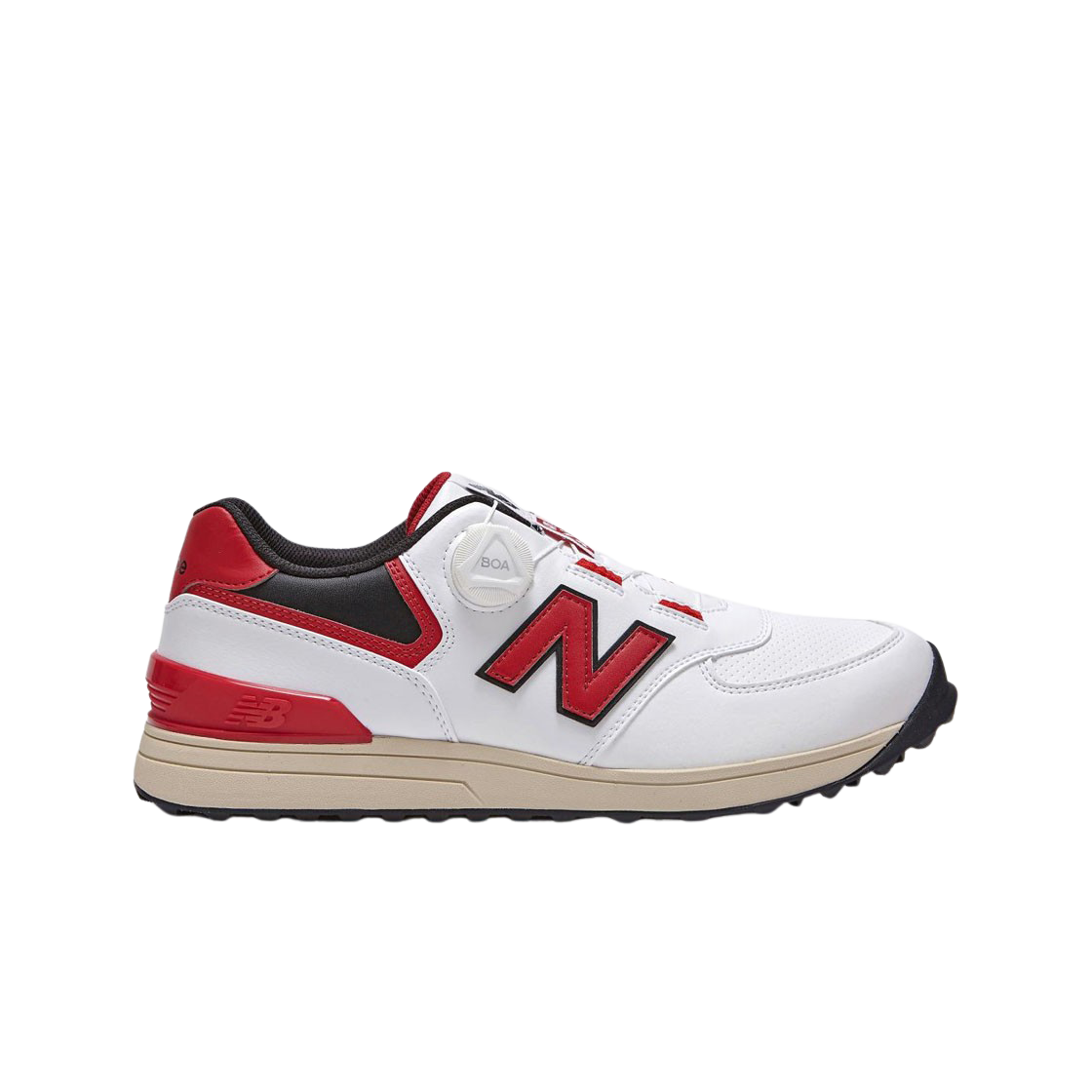 UGBS574D New Balance Golf 574 White Red