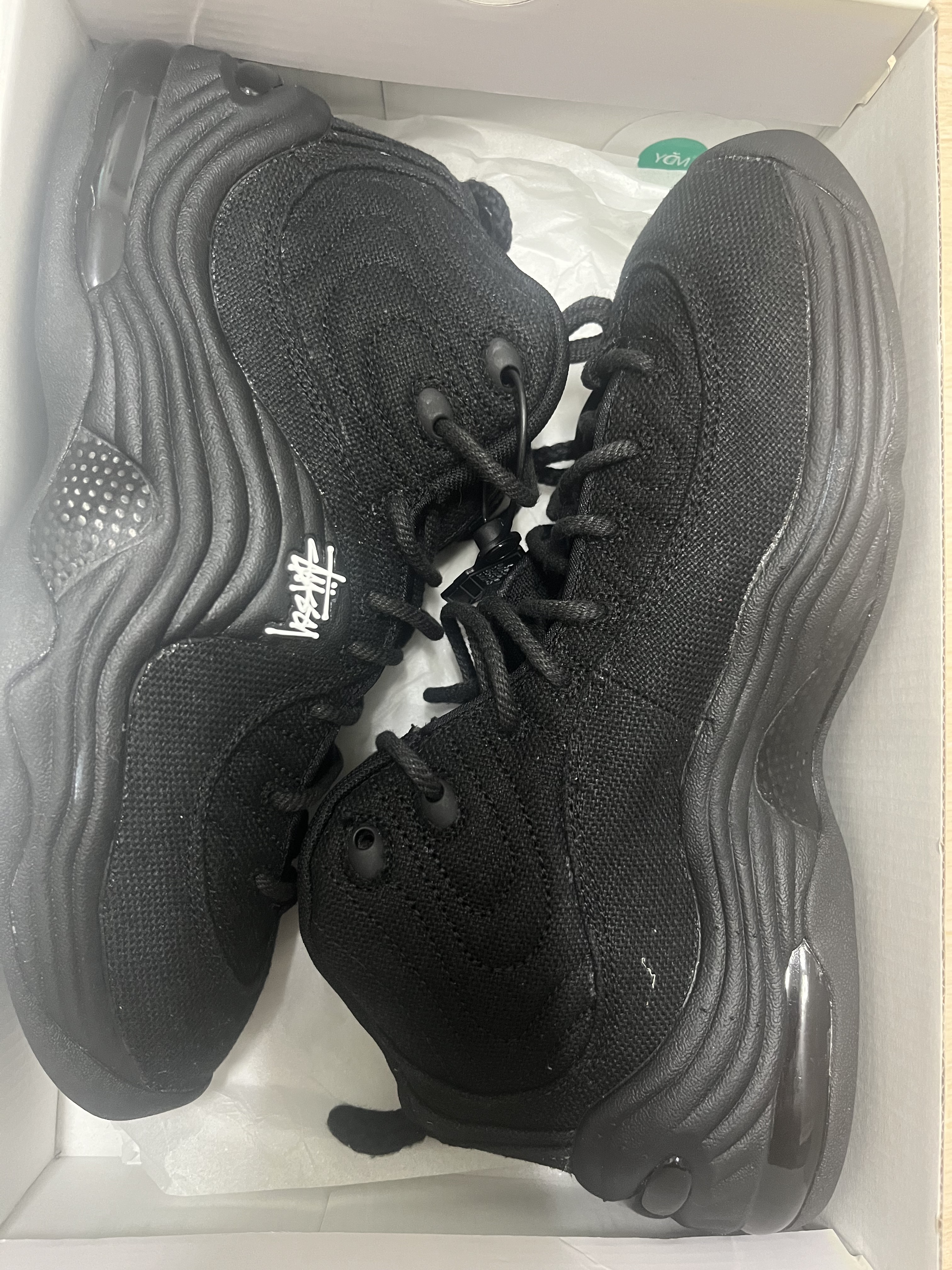 Nike x Stussy Air Penny II Black 착용 스타일