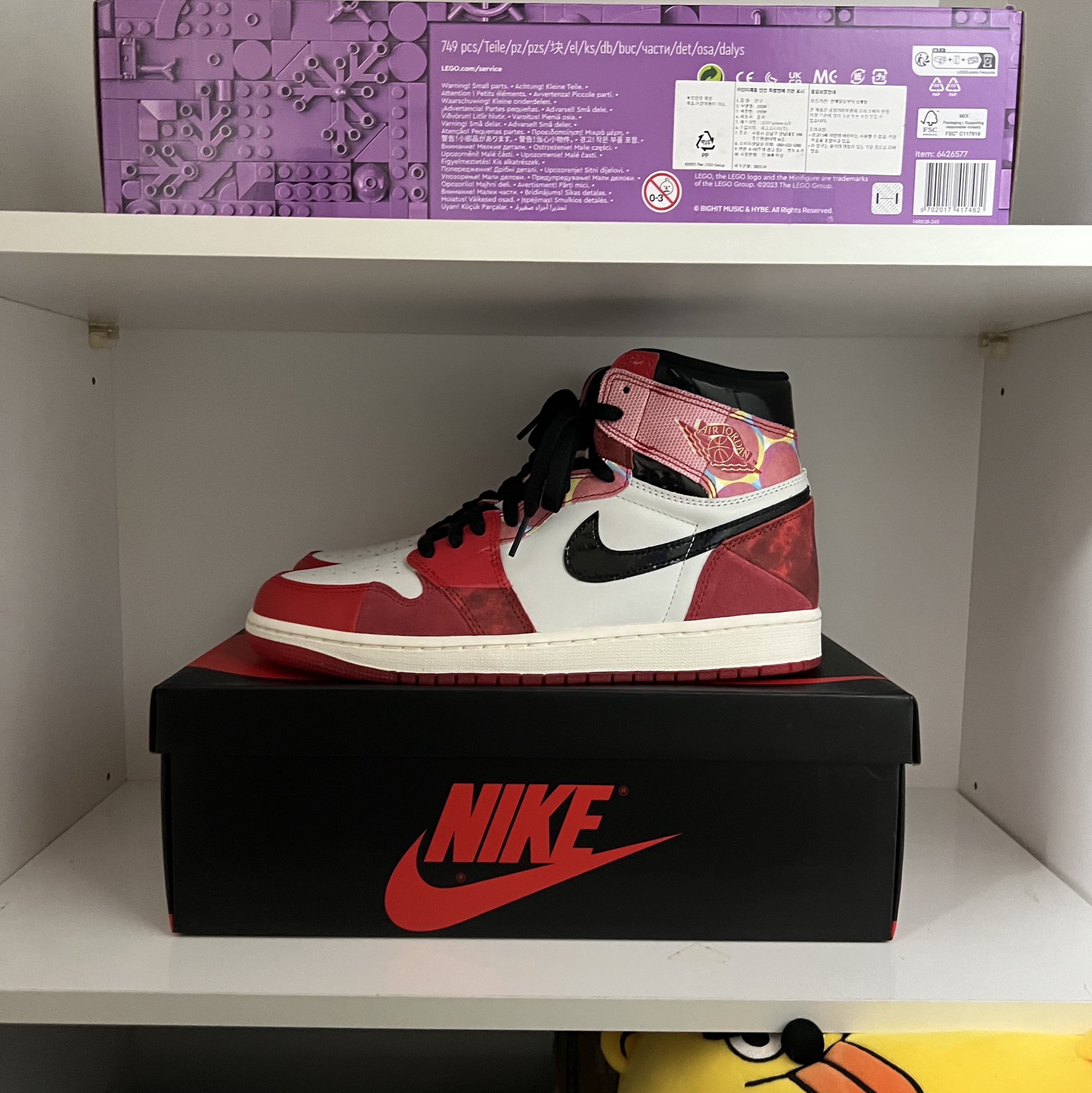 Jordan 1 Retro High Spider-Man Next Chapter 착용 스타일