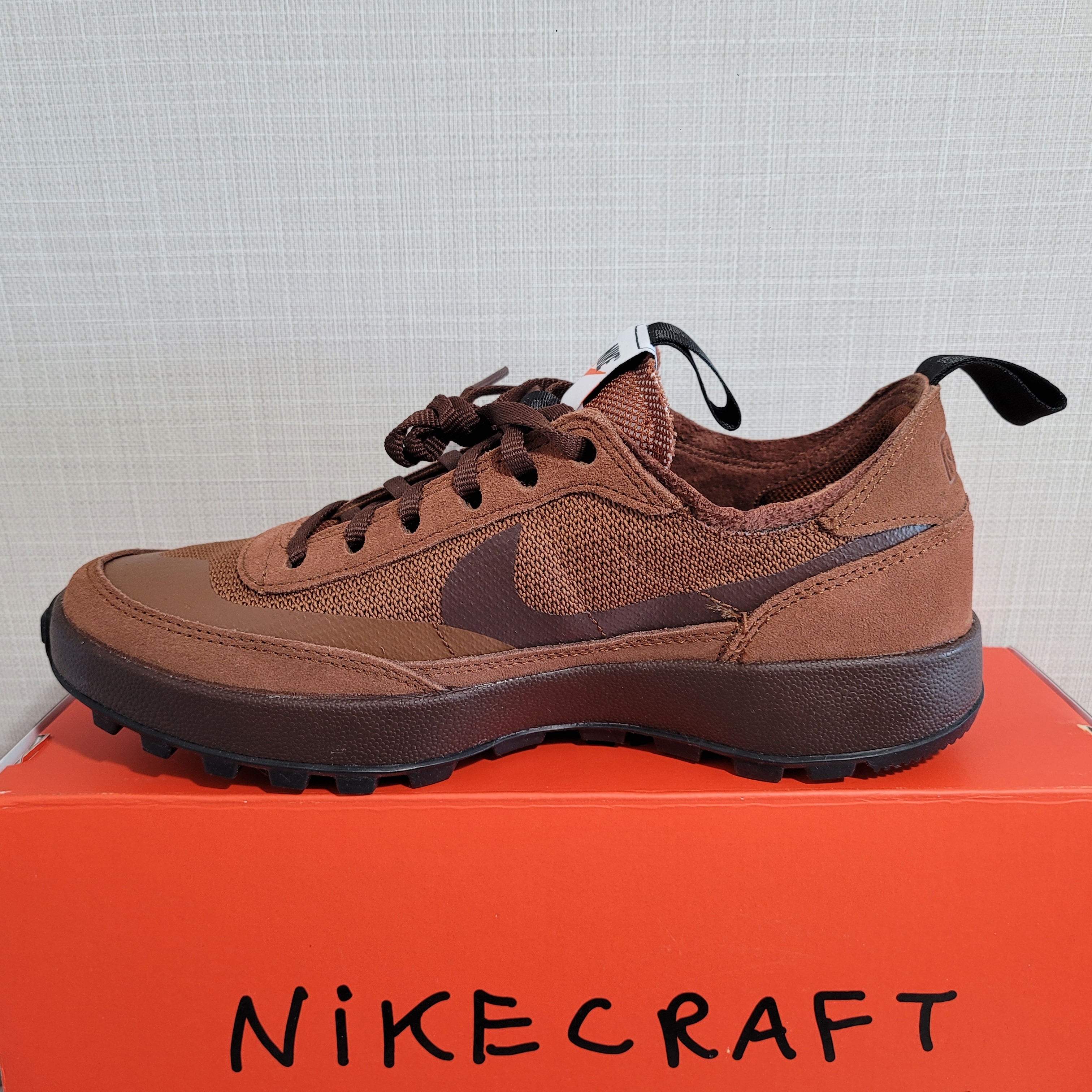 Nike x Tom Sachs General Purpose Shoe Brown 착용 스타일 - 3