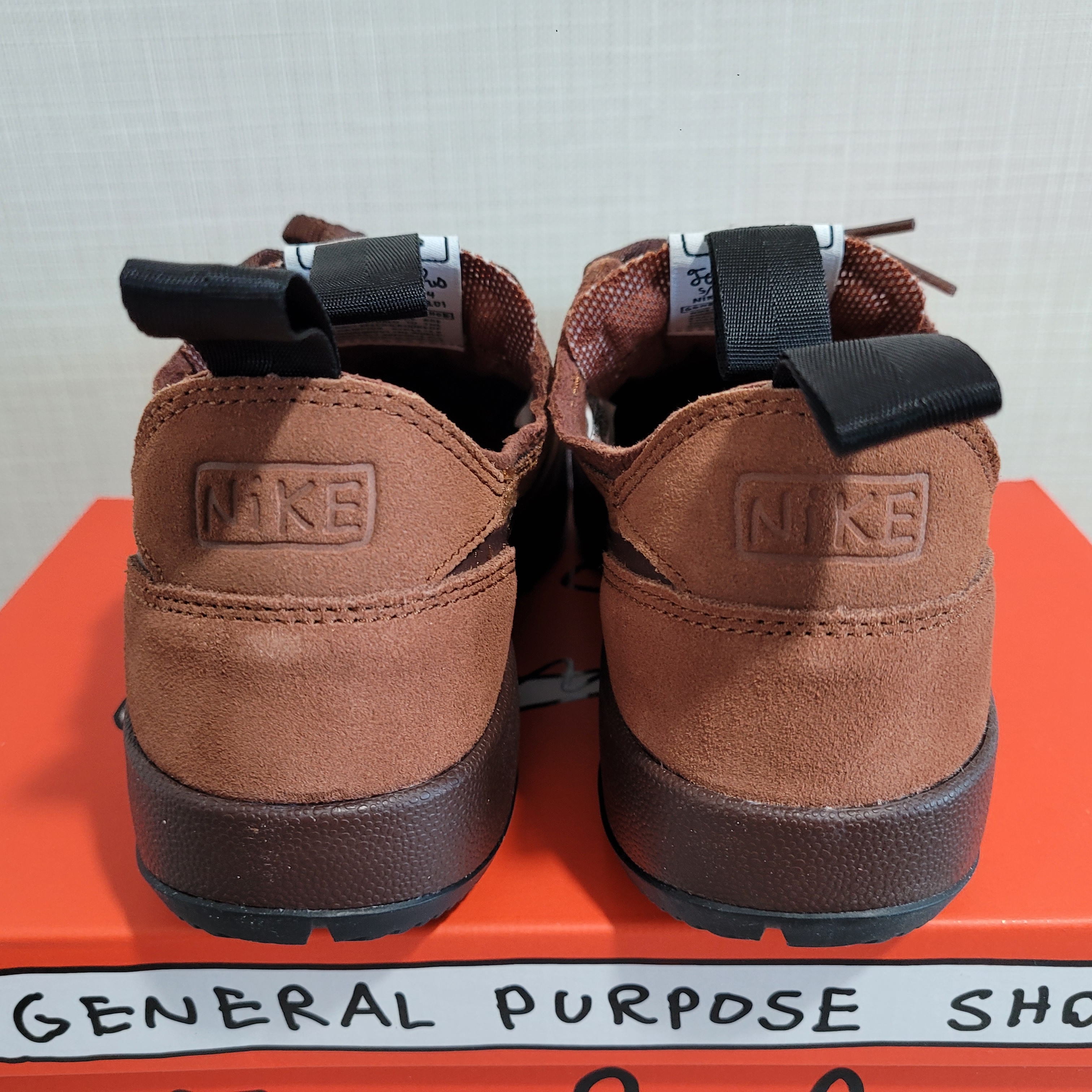 Nike x Tom Sachs General Purpose Shoe Brown 착용 스타일 - 4