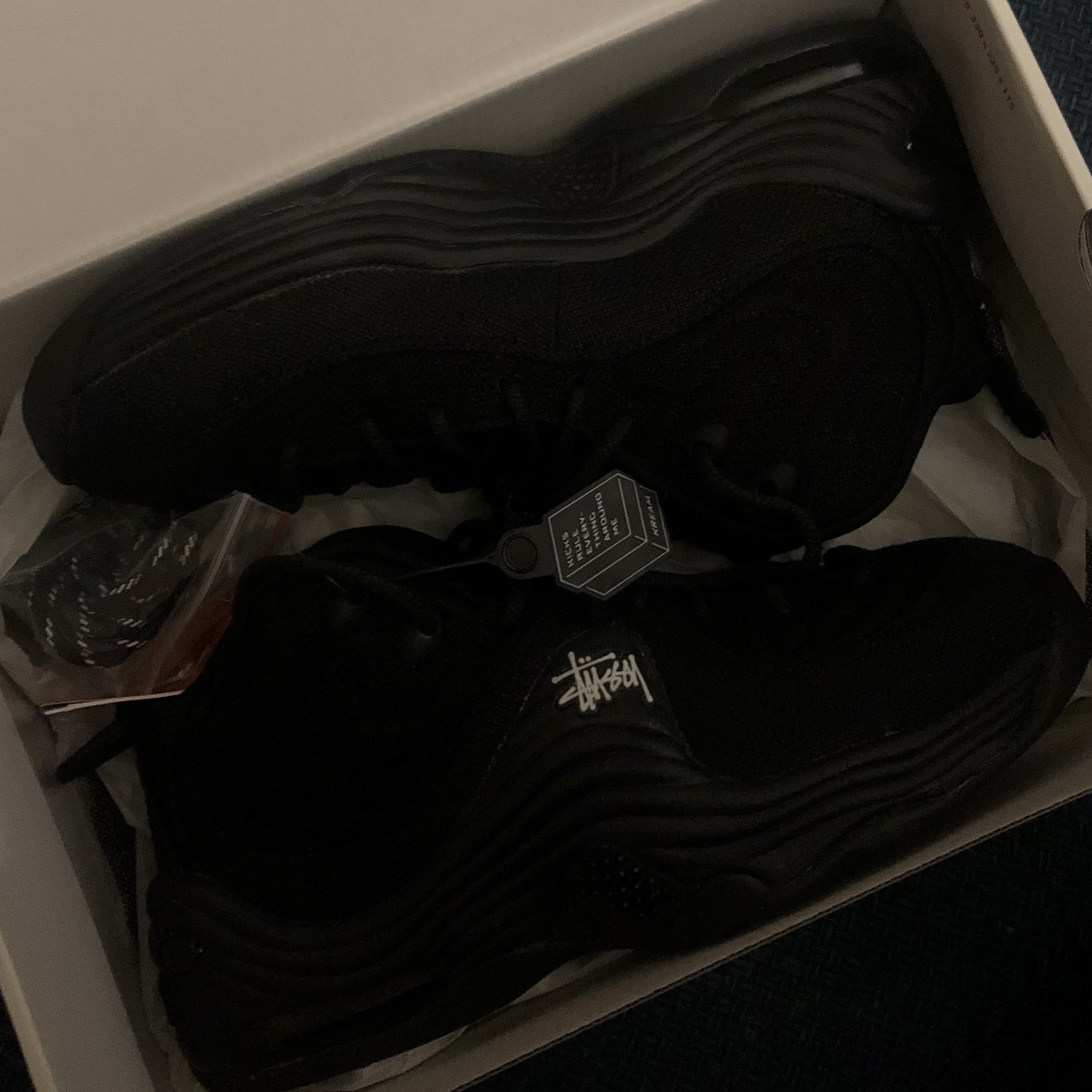 Nike x Stussy Air Penny II Black 착용 스타일