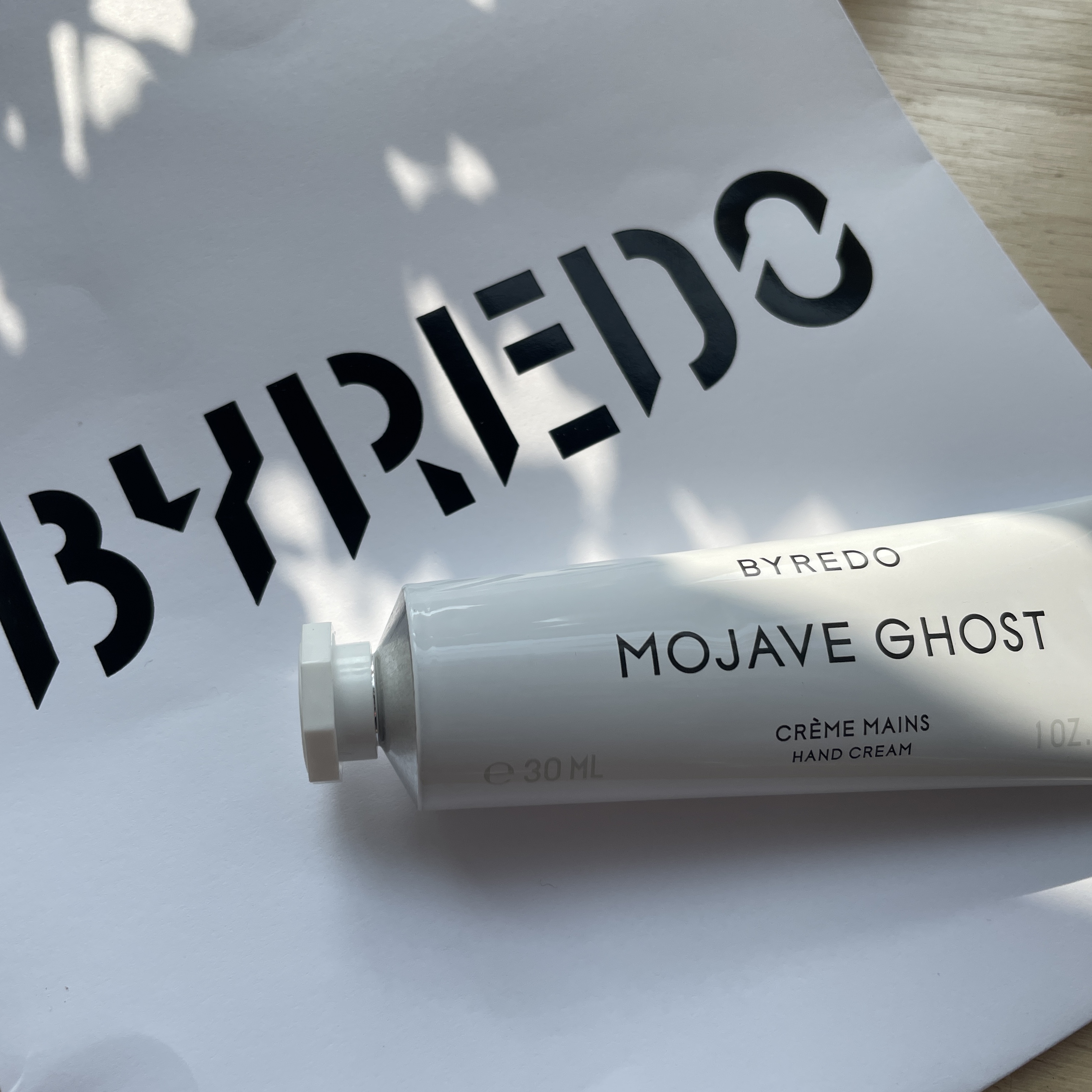 Byredo Mojave Ghost Hand Cream 30ml 착용 스타일