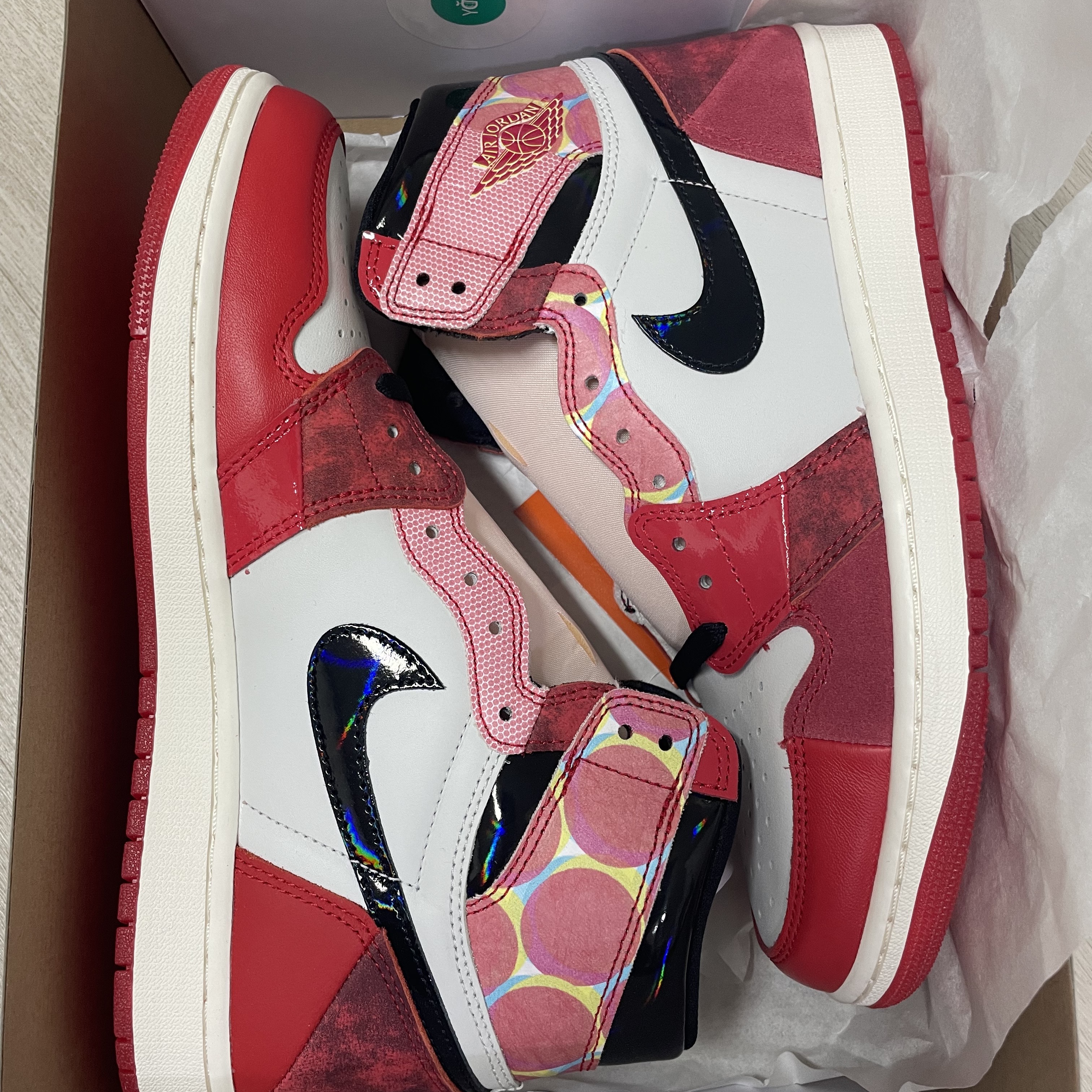 Jordan 1 Retro High Spider-Man Next Chapter 착용 스타일