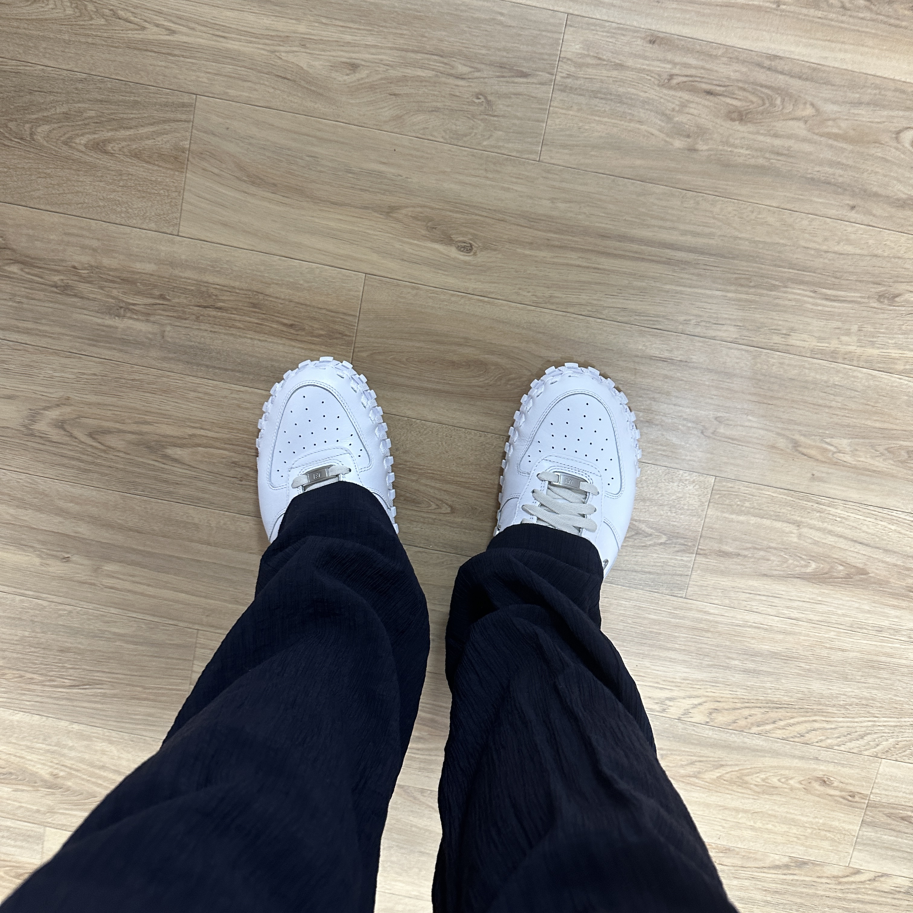 Nike x Jacquemus J Force 1 Low LX SP White 착용 스타일