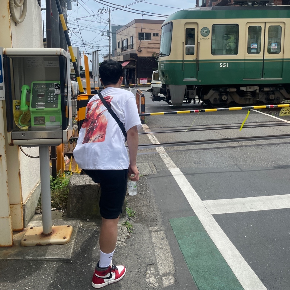 Jordan 1 Retro High OG Chicago 2022, Jordan x Travis Scott x Fragment Shorts Black (DJ0617-010) 착용 스타일