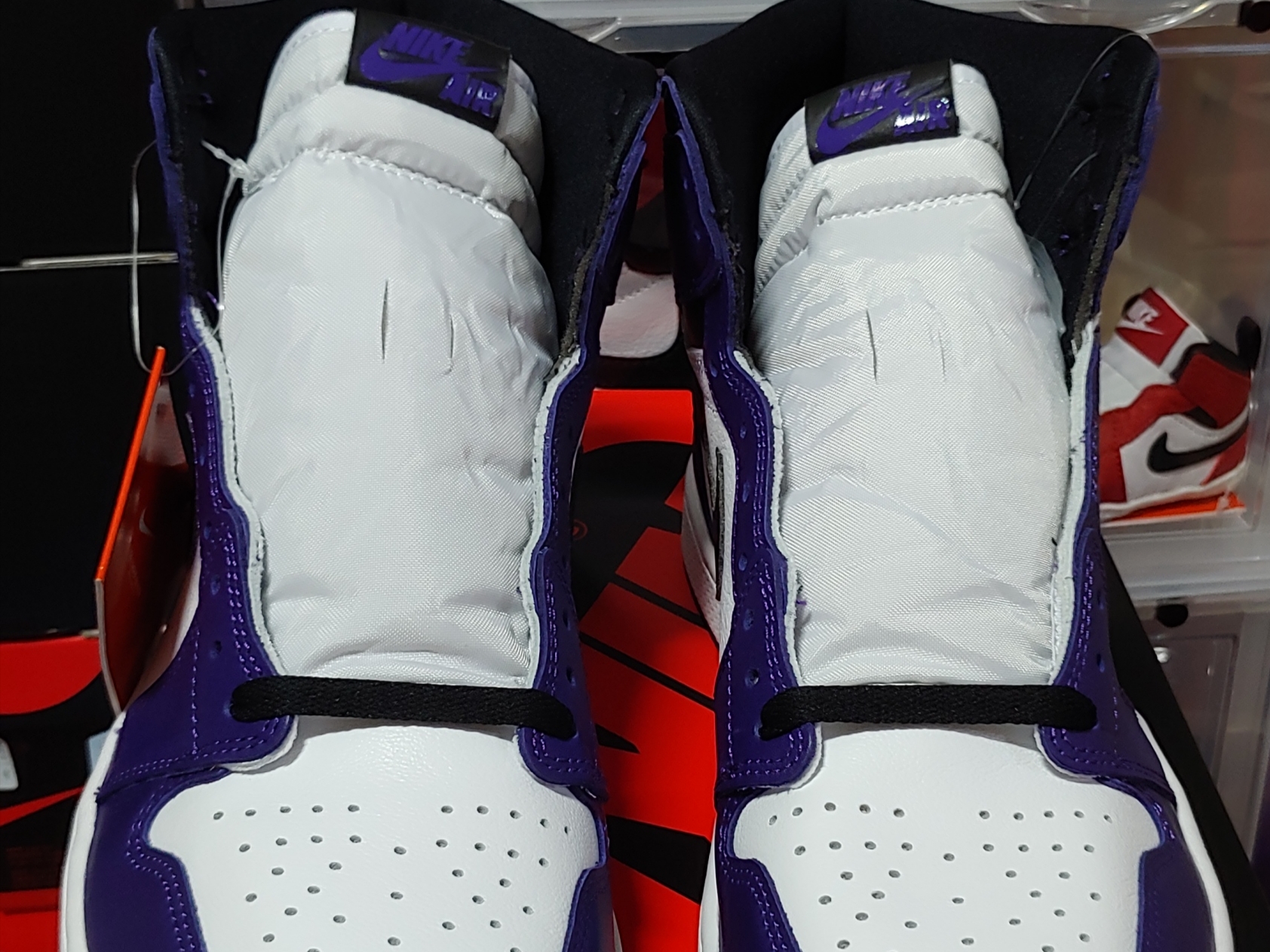 Jordan 1 Retro High OG Court Purple 2020 착용 스타일 - 2