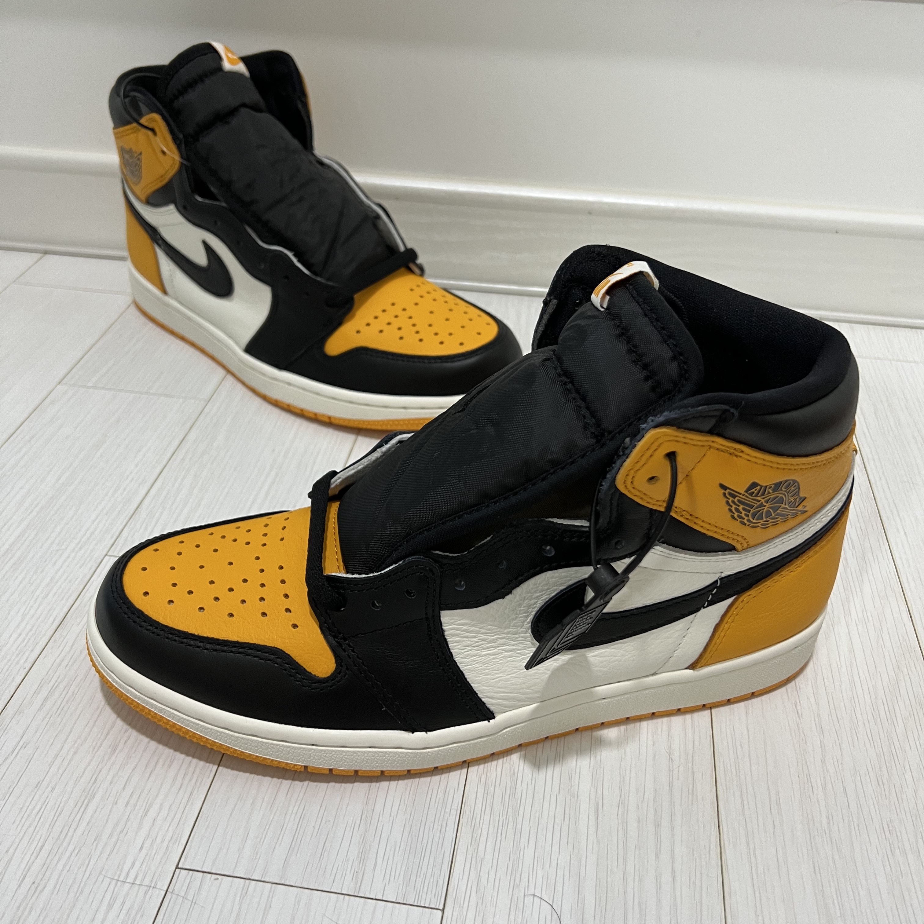 Jordan 1 Retro High OG Taxi 착용 스타일 - 2