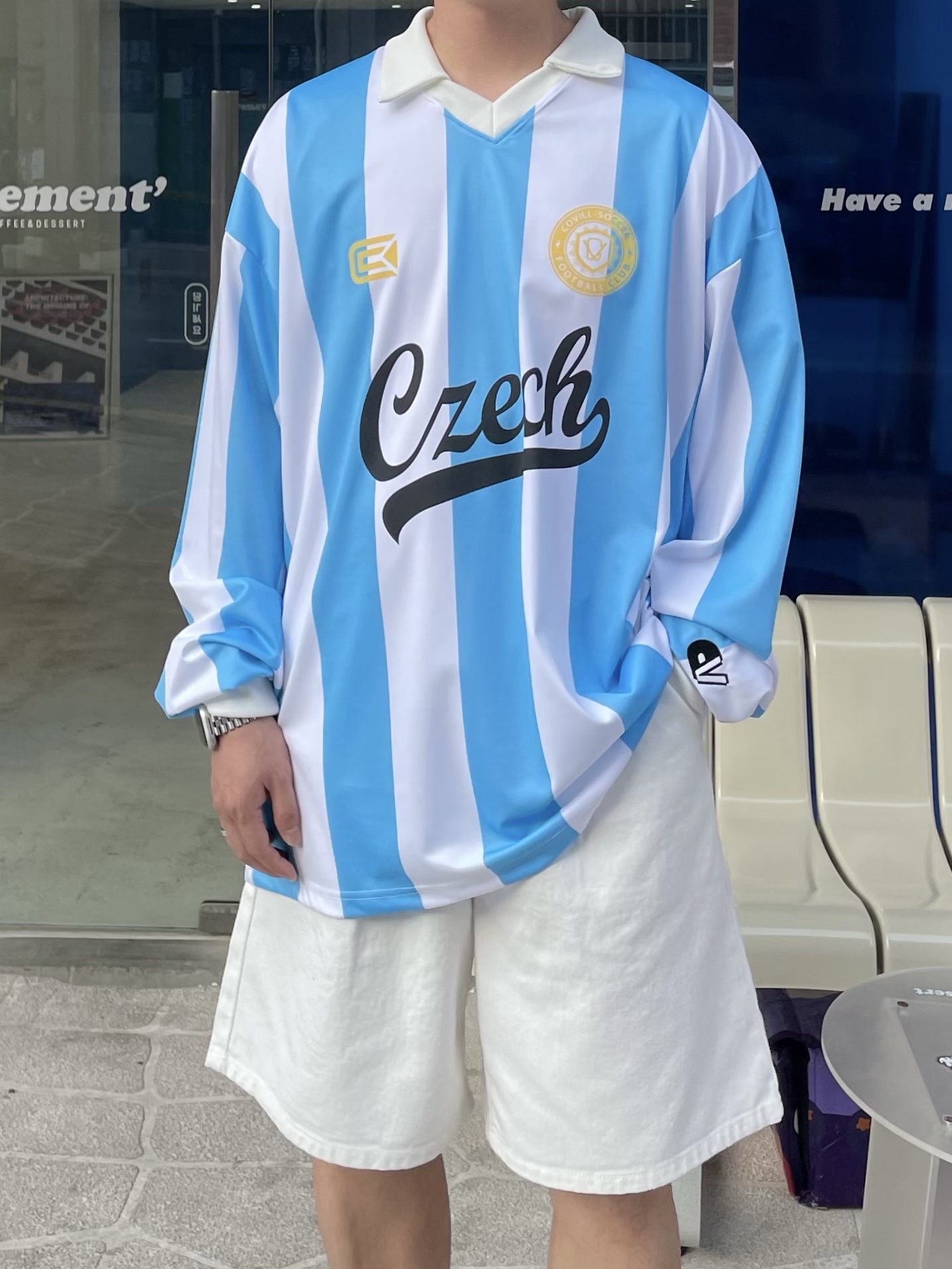 New Balance 530 White 착용 스타일 - 4