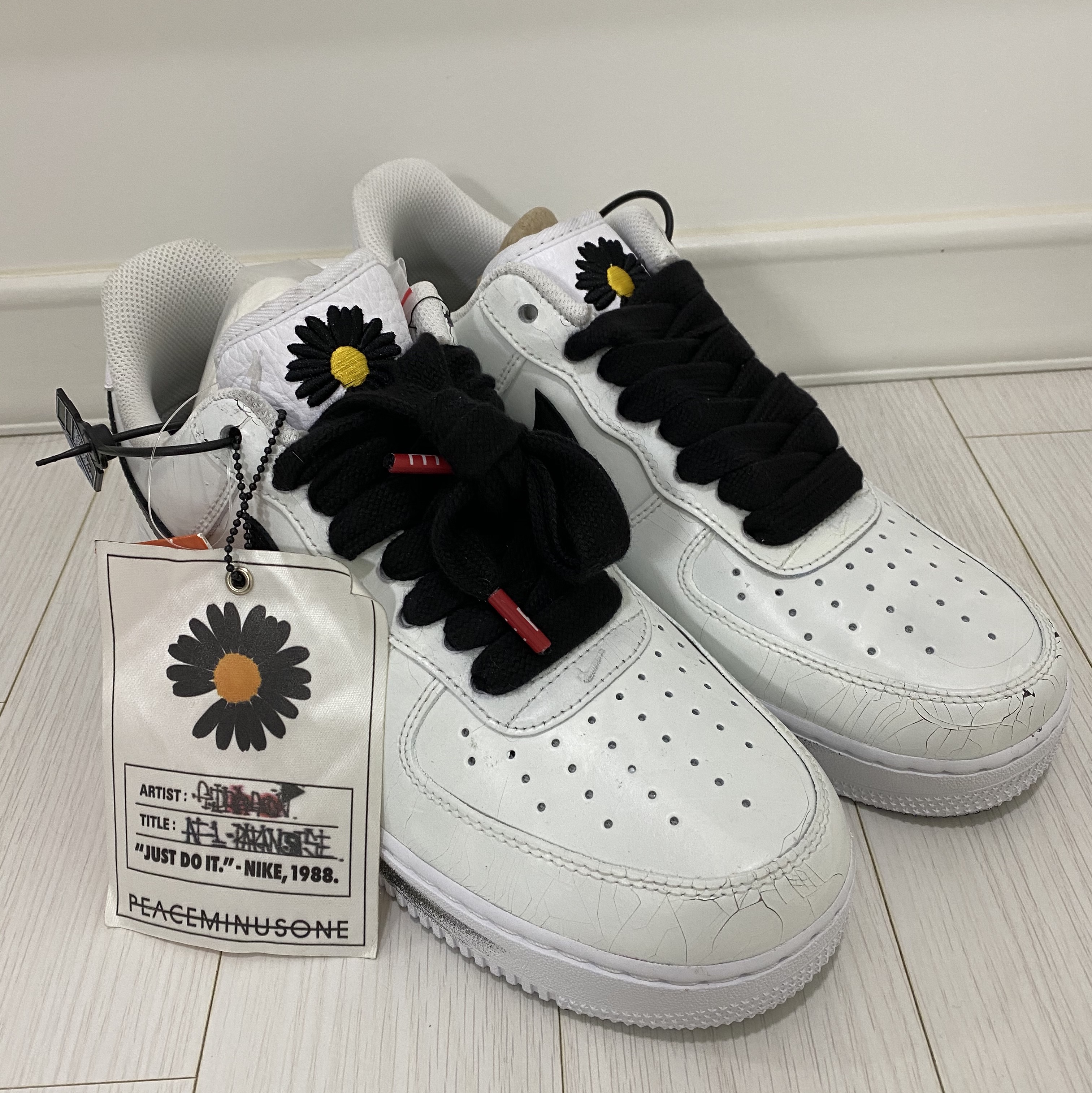 Nike x Peaceminusone Air Force 1 Low Para-Noise 2.0 착용 스타일 - 2