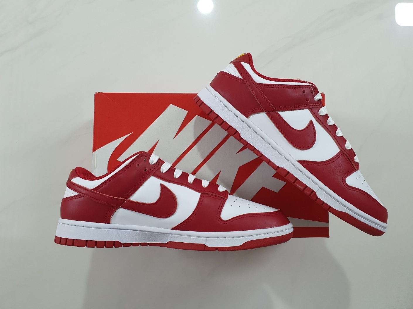 Nike Dunk Low Retro Gym Red 착용 스타일
