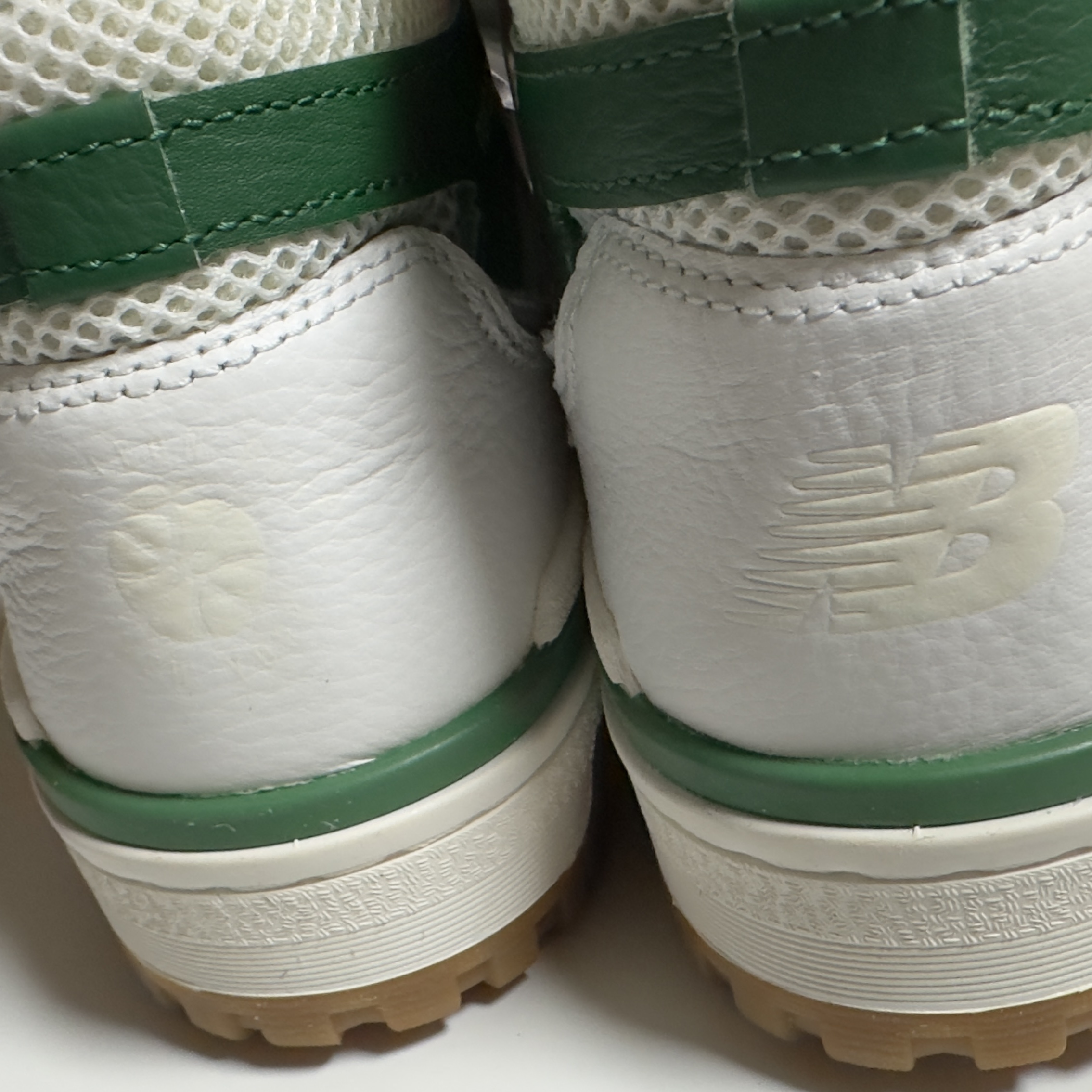 New Balance x Aime Leon Dore 650R White Green 착용 스타일 - 1