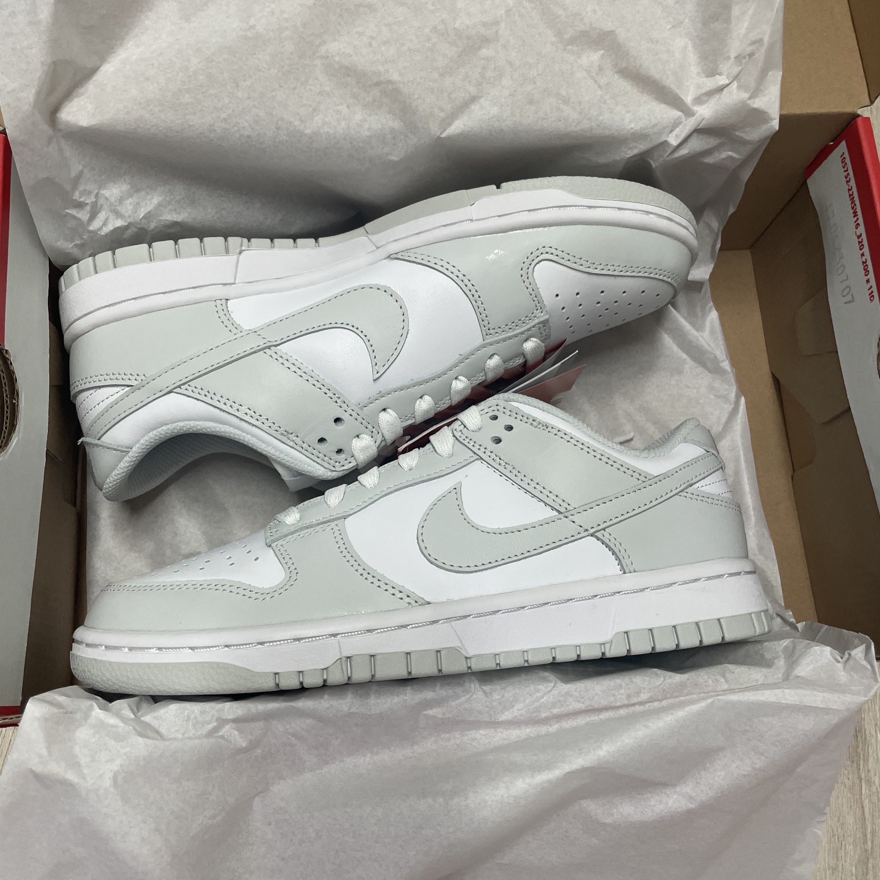 (W) Nike Dunk Low Photon Dust 착용 스타일