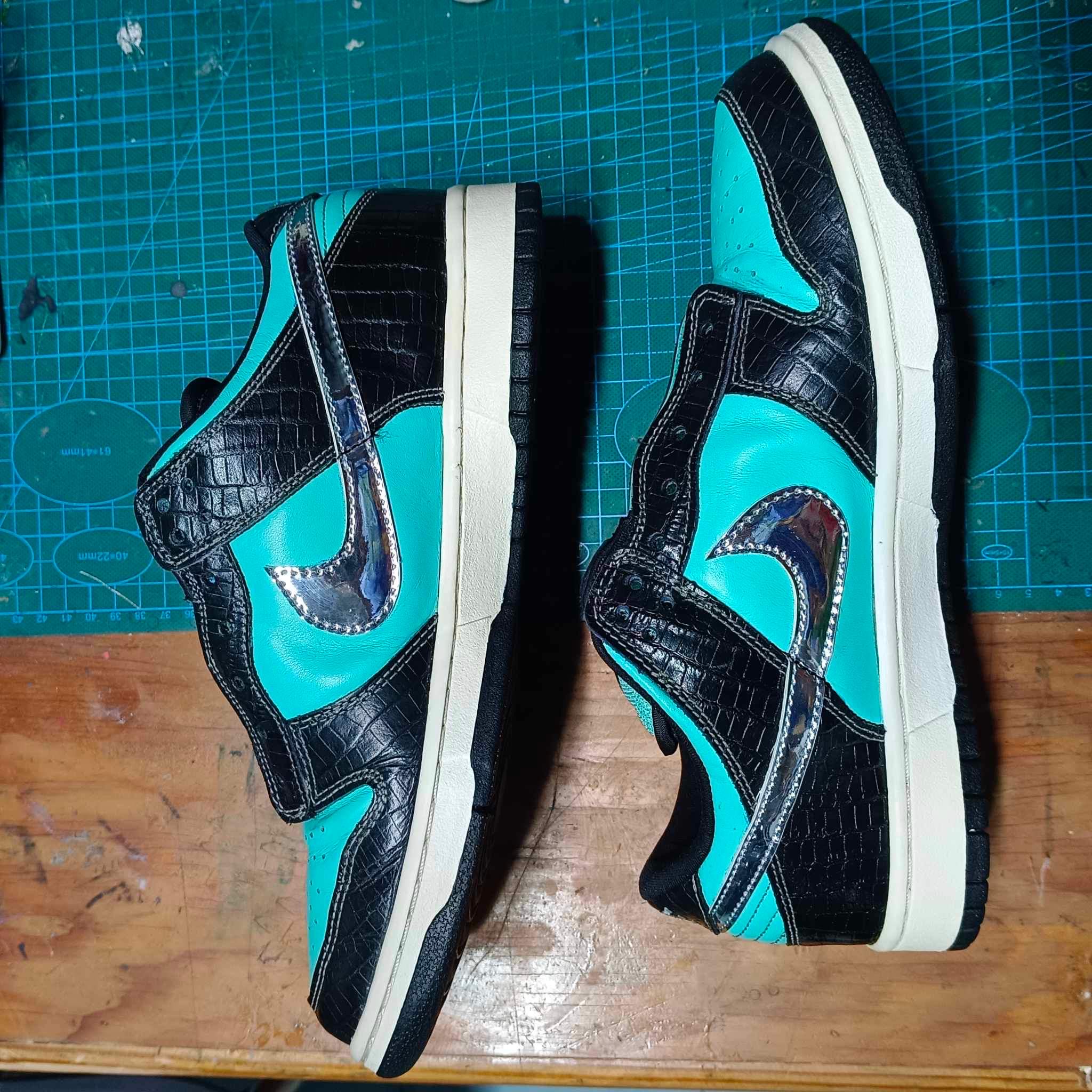 Nike x Diamond Supply Co. SB Dunk Low Tiffany 착용 스타일 - 3