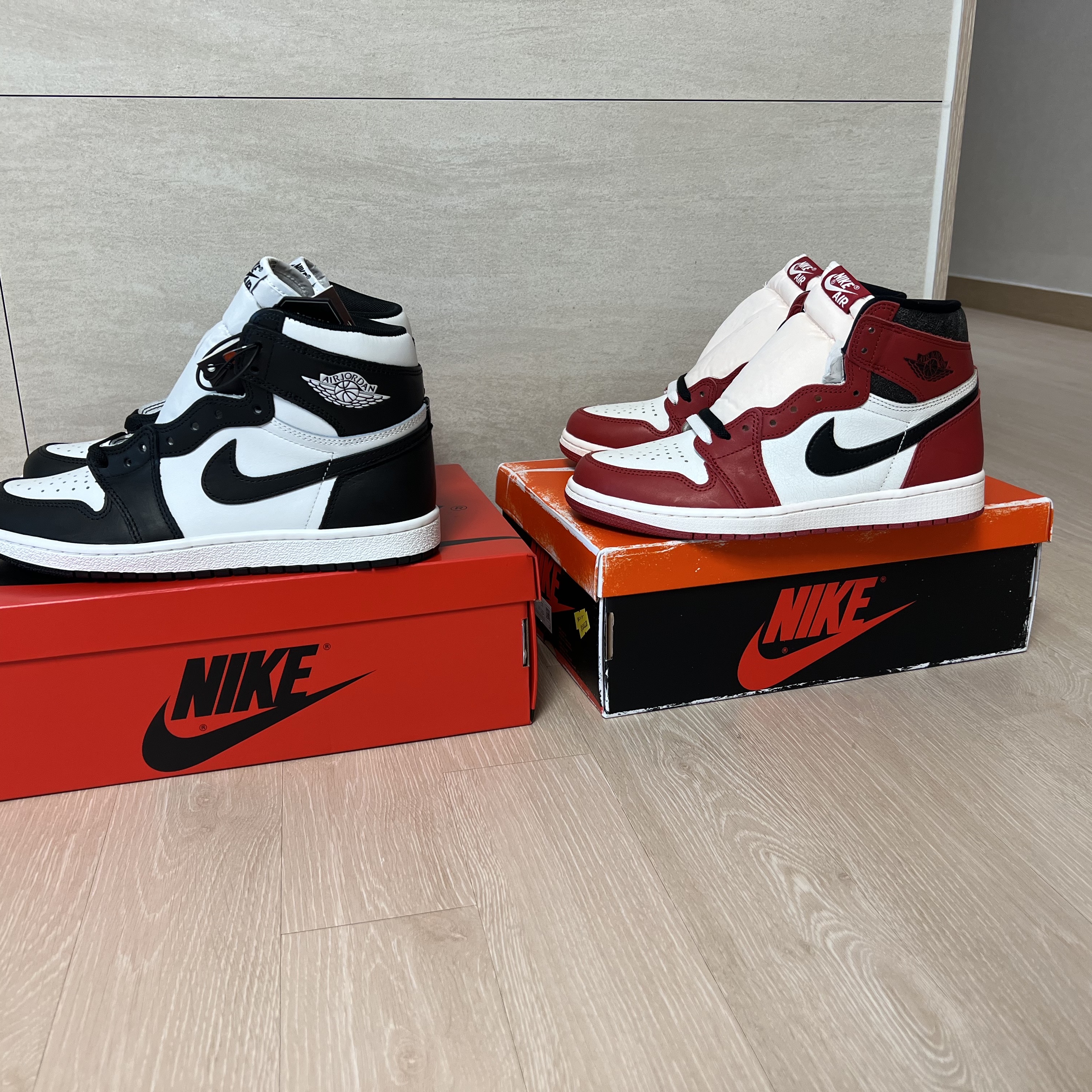 Jordan 1 High 85 Black White, Jordan 1 Retro High OG Chicago 2022 착용 스타일 - 2