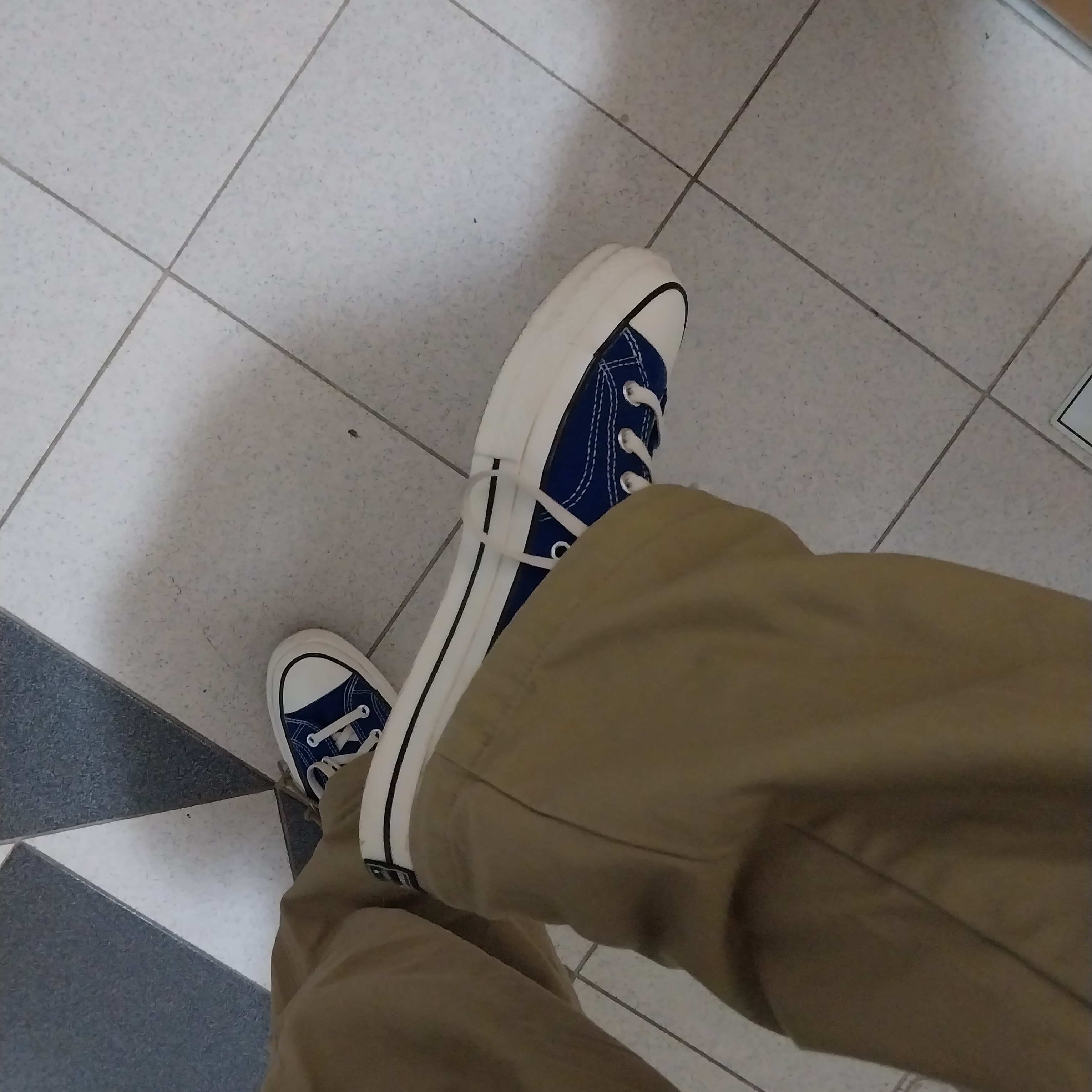 Converse Chuck 70 High Rush Blue 착용 스타일