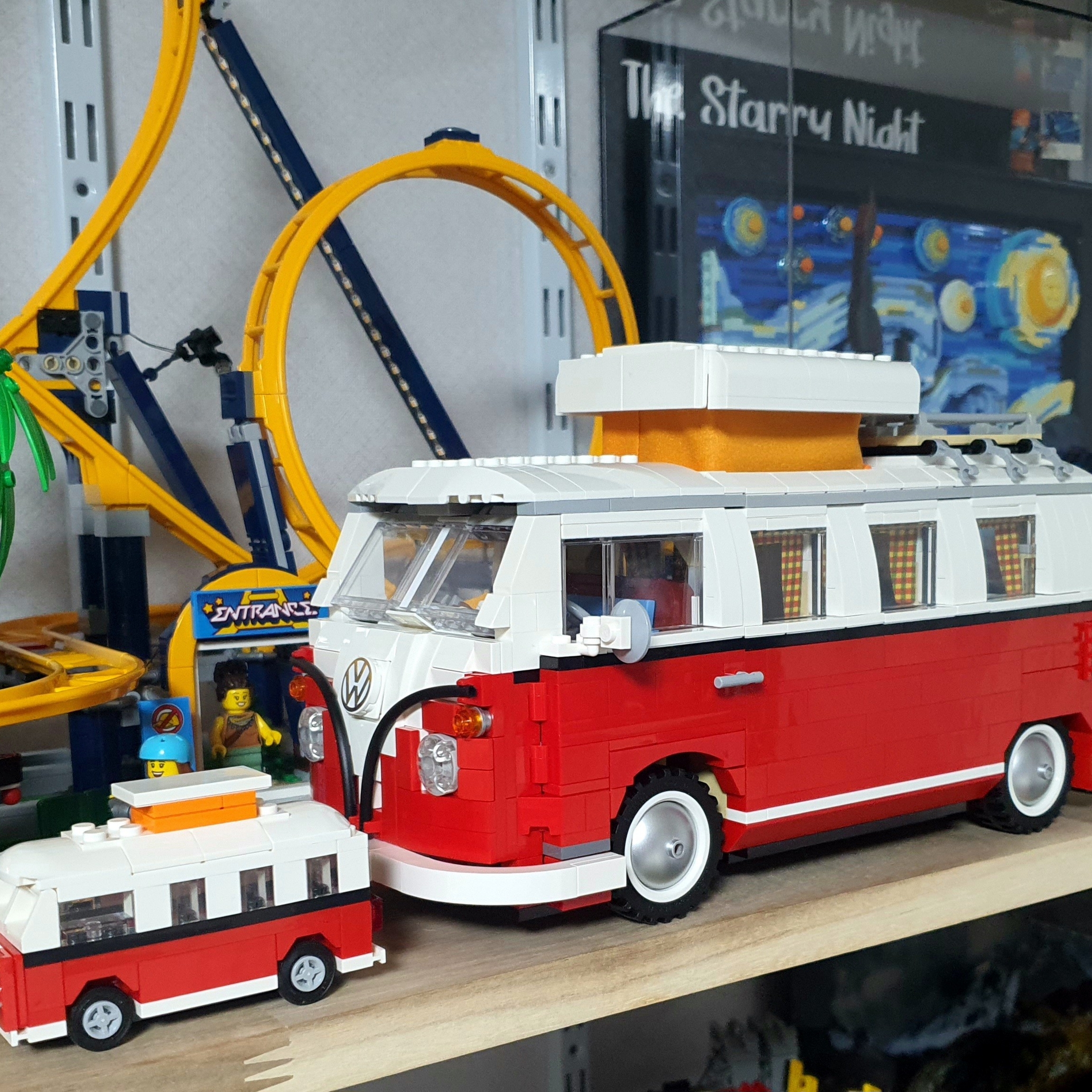Lego Volkswagen T1 Camper Van 착용 스타일 - 3