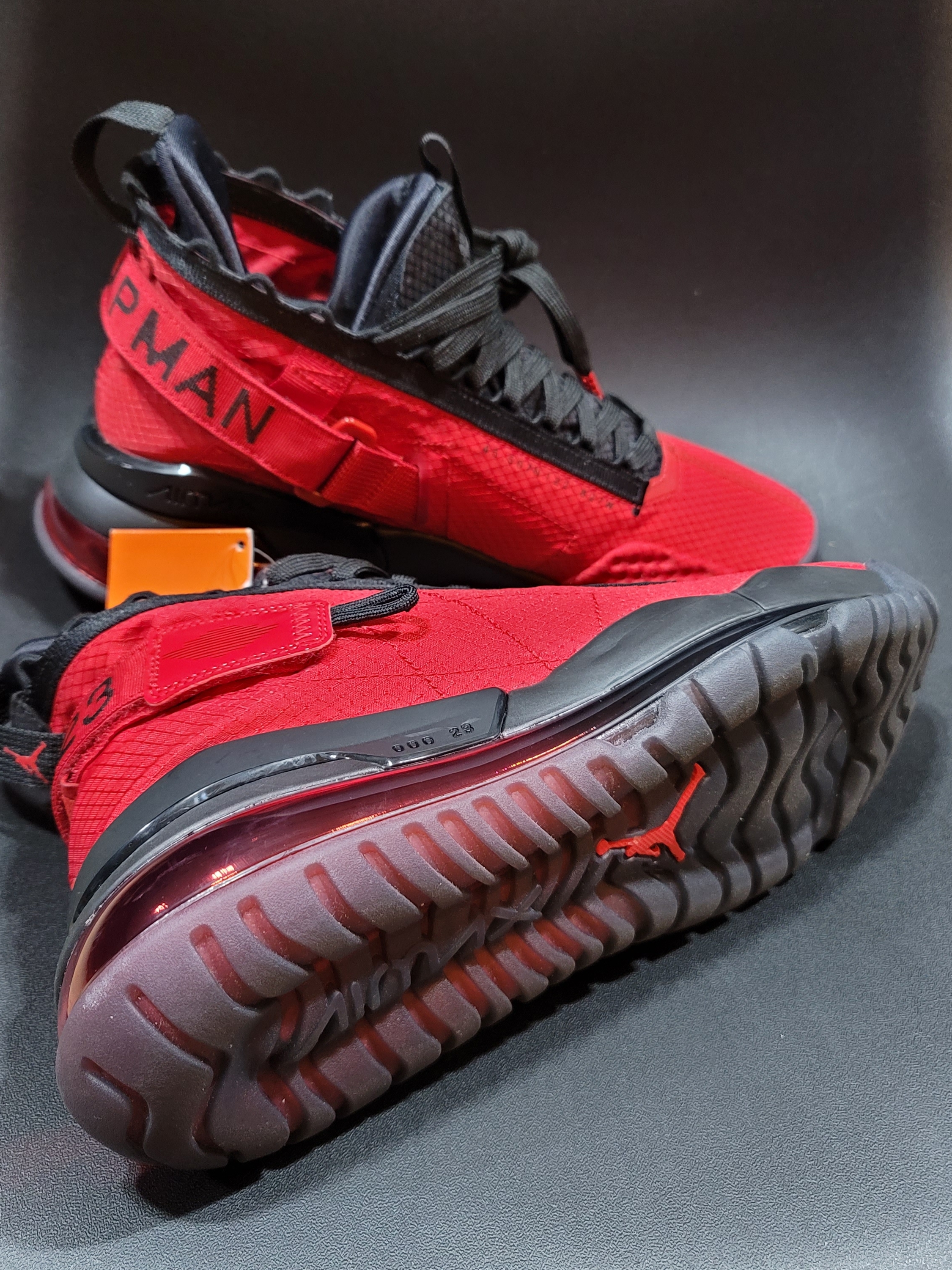 Jordan Proto Max 720 Gym Red Black 착용 스타일 - 1