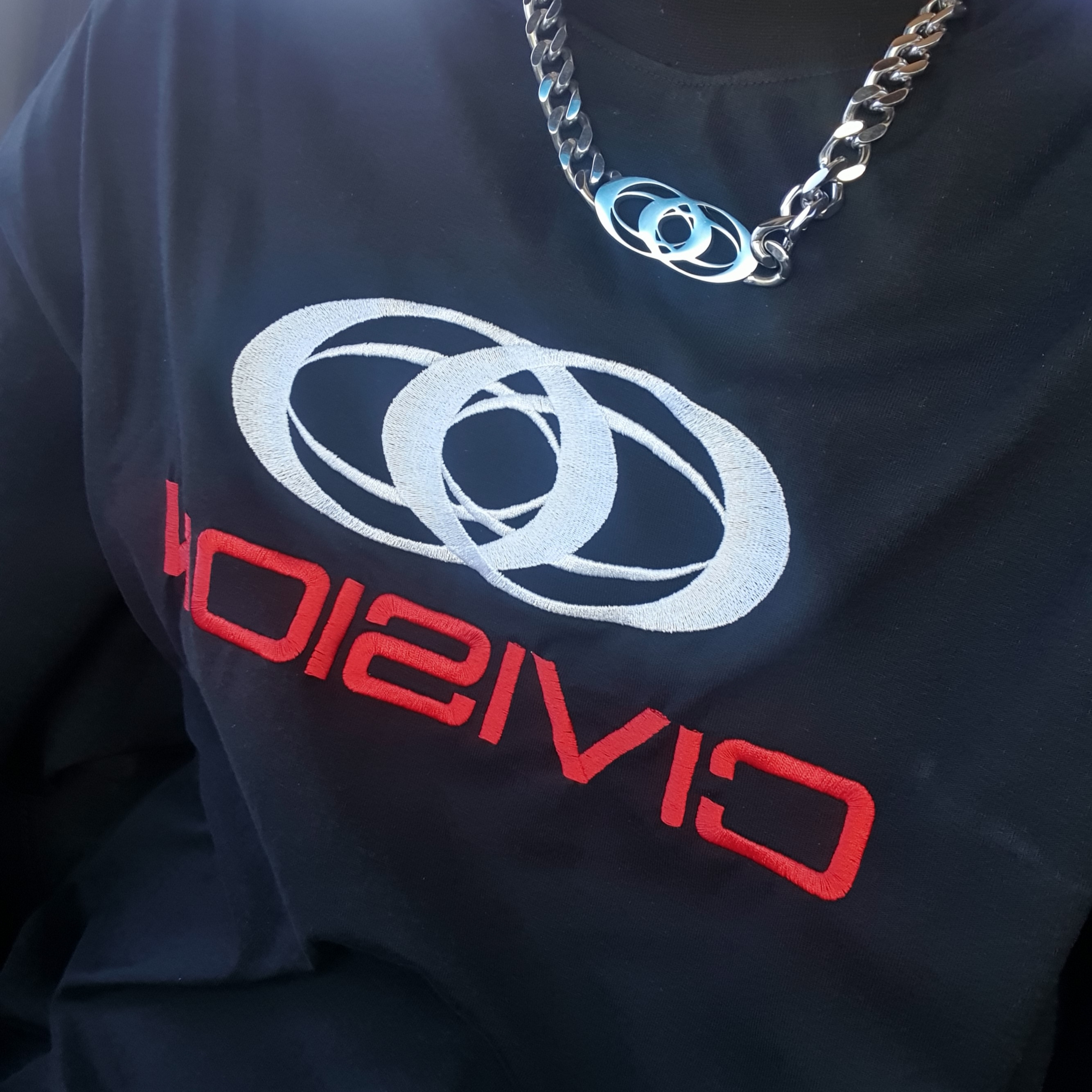 Civision by CSC Iconic Necklace Silver 착용 스타일